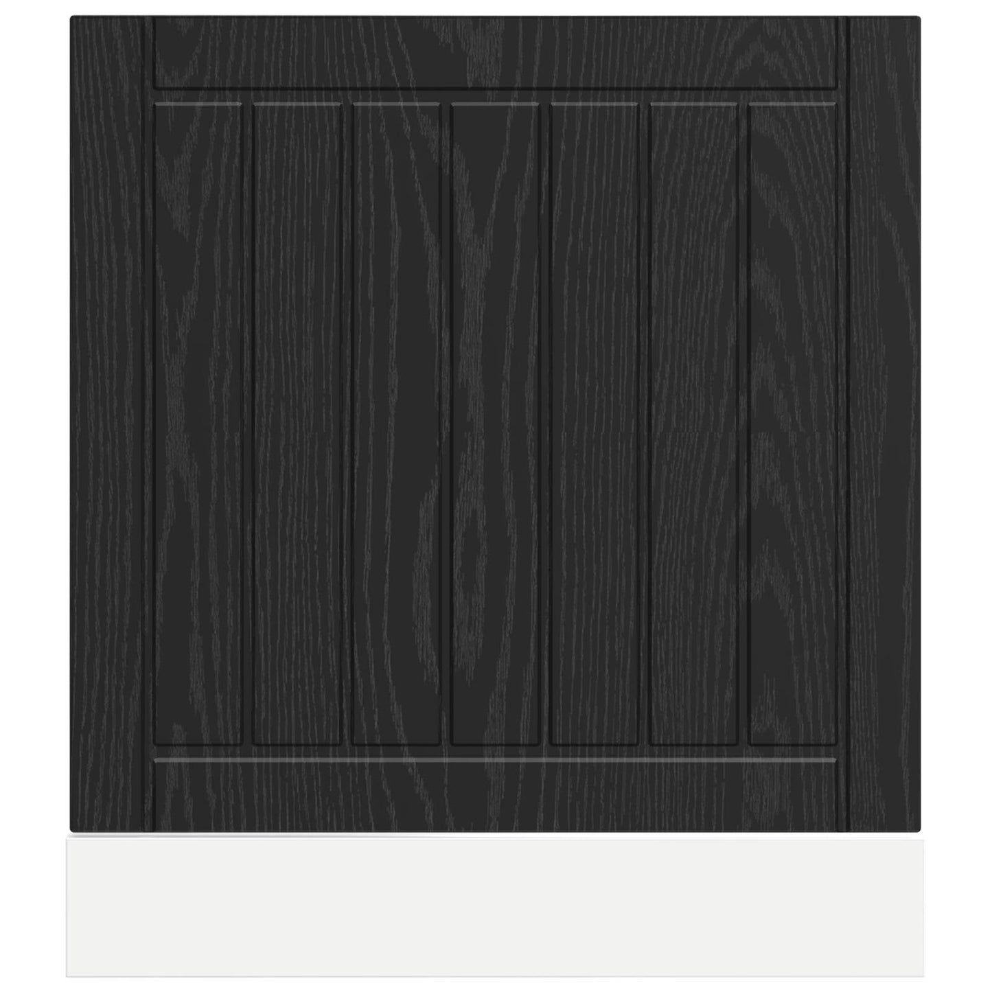 Vaatwasserpaneel met de deur Lucca Zwart eiken 60 x 1,5 x 57 cm is nu te koop bij PeponiXL, paradijselijk wonen!