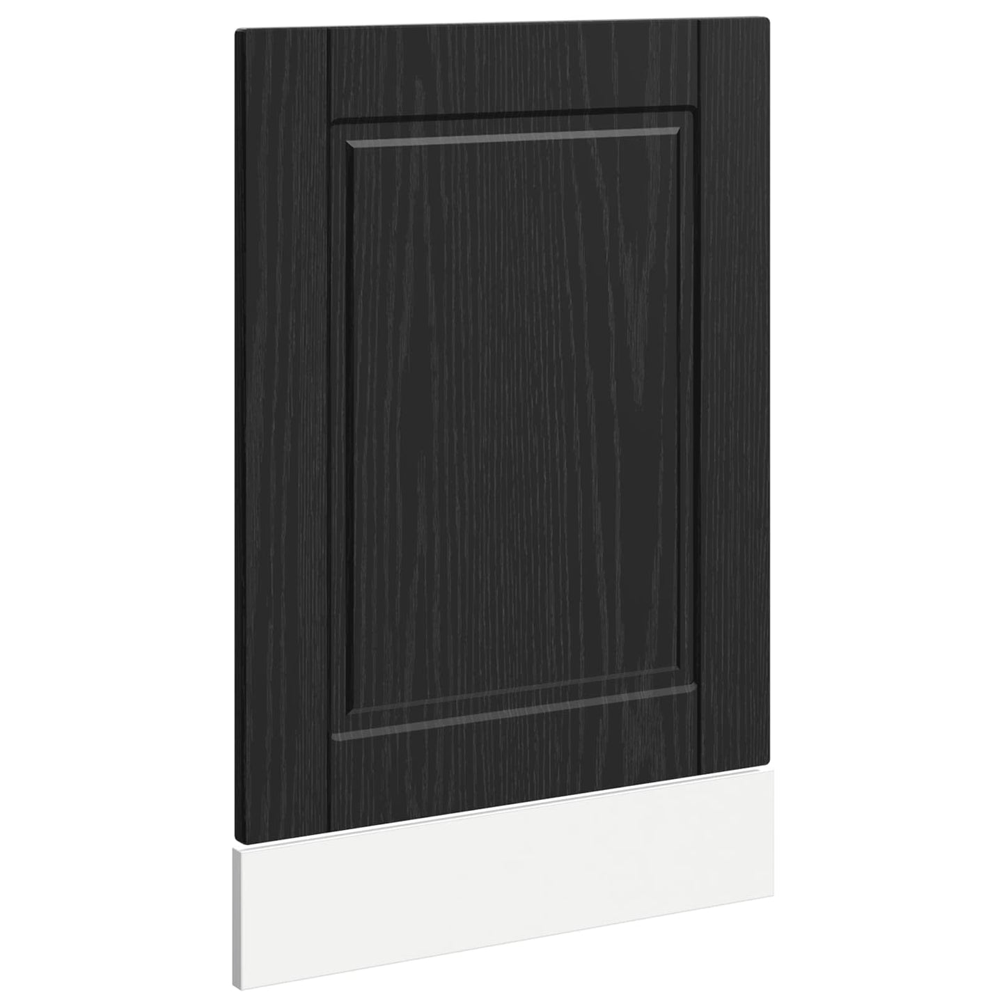 Vaatwasserpaneel Zwart Eiken 45 x 1,5 x 57 cm Bewerkt hout is nu te koop bij PeponiXL, paradijselijk wonen!