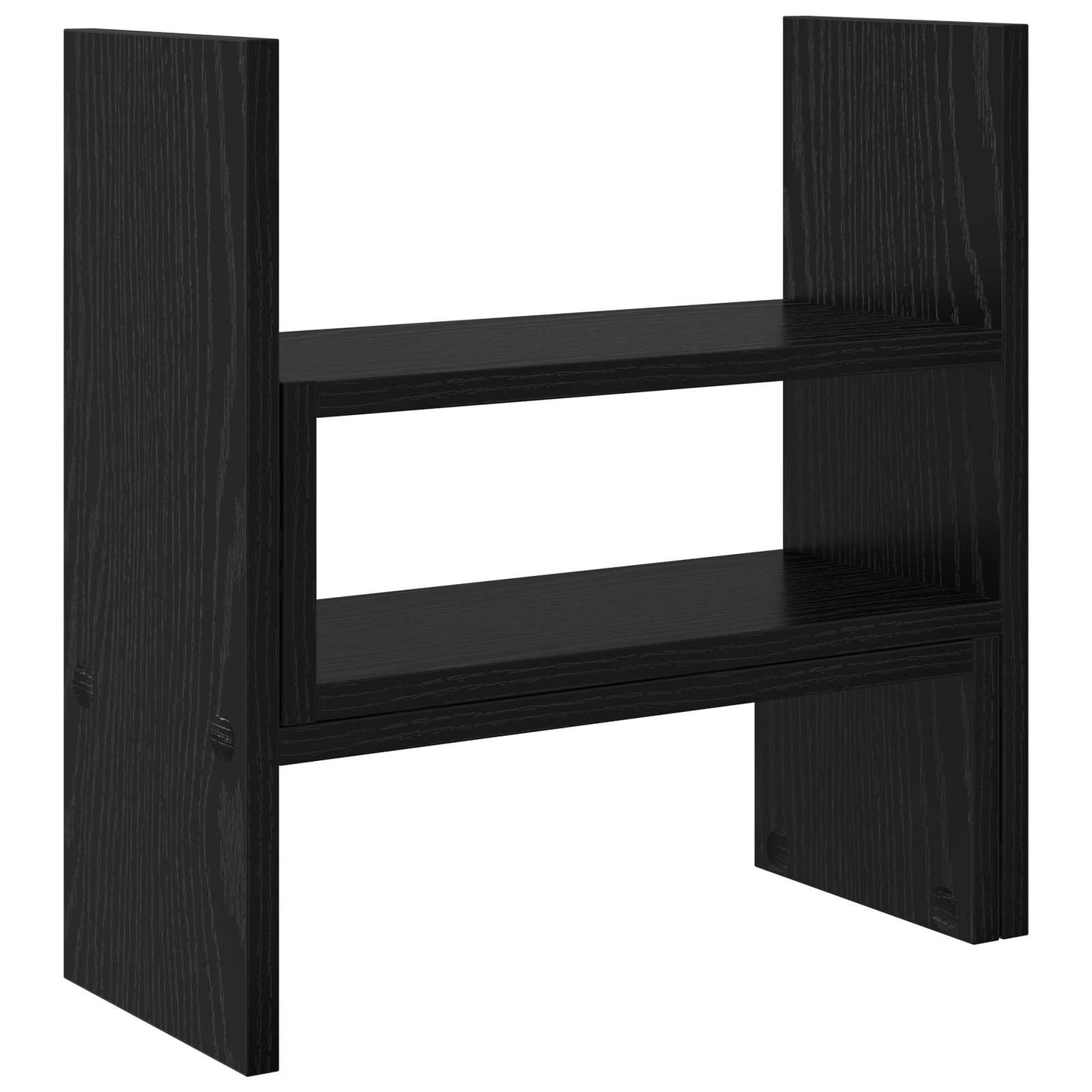 Monitor Bureau Stand Zwart Eiken 40 x 17 x 41 cm Bewerkt hout is nu te koop bij PeponiXL, paradijselijk wonen!