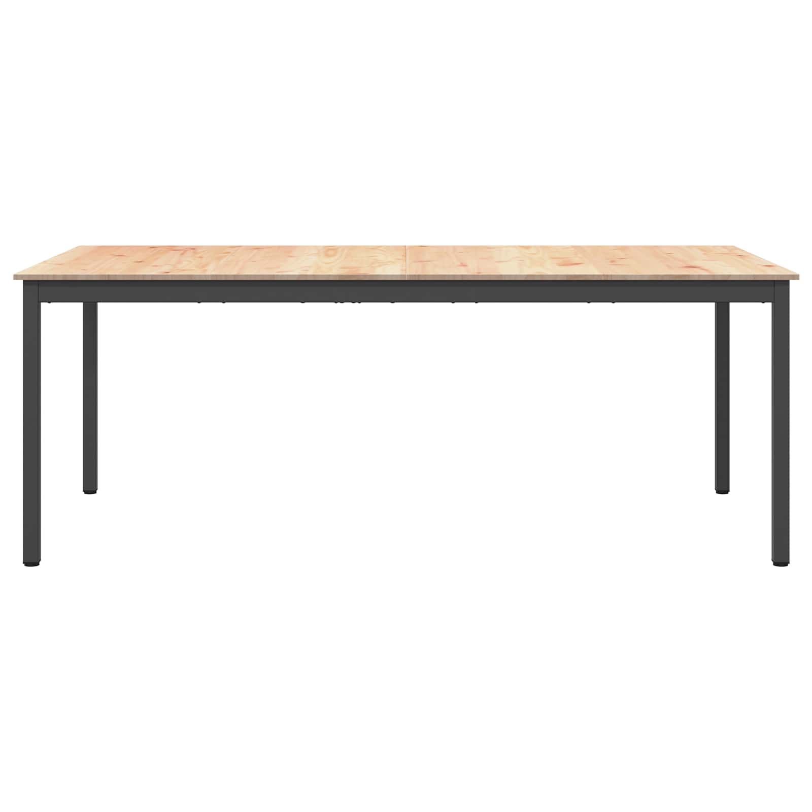 Eettafel Naturel 200 x 100 x 75 cm Massief grenenhout is nu te koop bij PeponiXL, paradijselijk wonen!