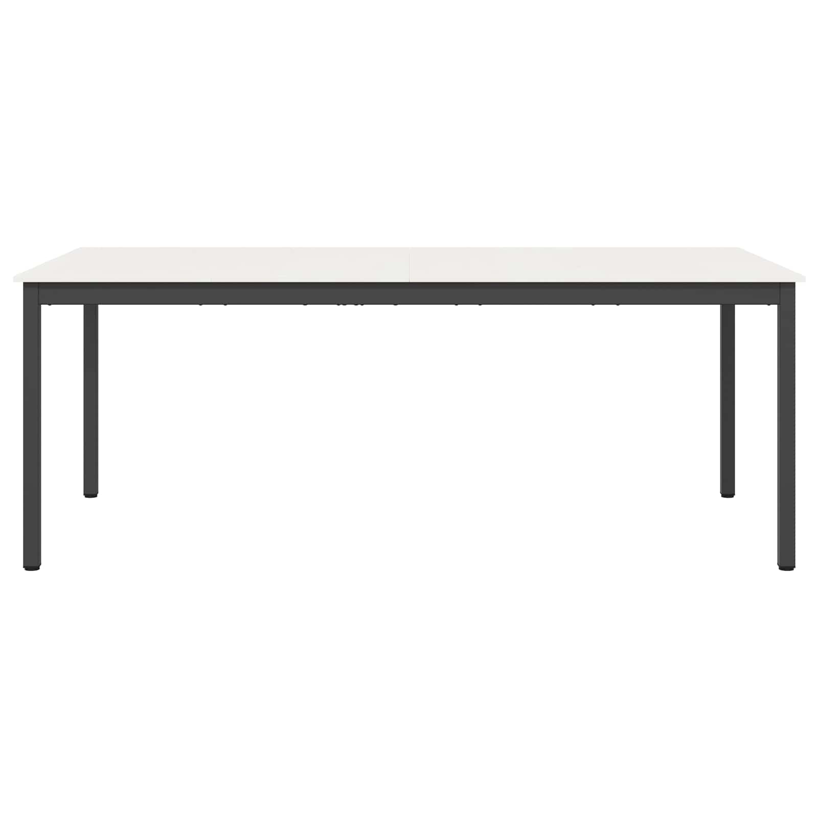 Eettafel Wit 200 x 100 x 75 cm Massief grenenhout is nu te koop bij PeponiXL, paradijselijk wonen!