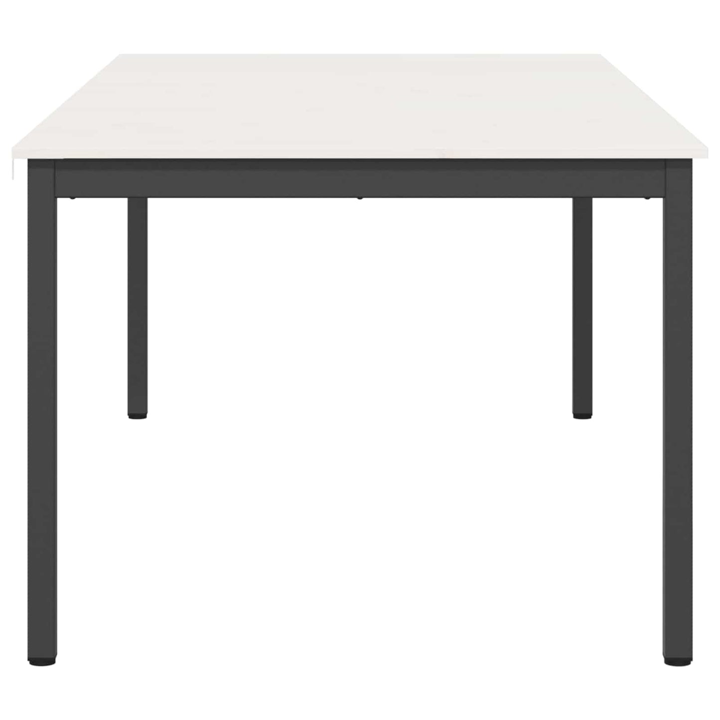Eettafel Wit 200 x 100 x 75 cm Massief grenenhout is nu te koop bij PeponiXL, paradijselijk wonen!
