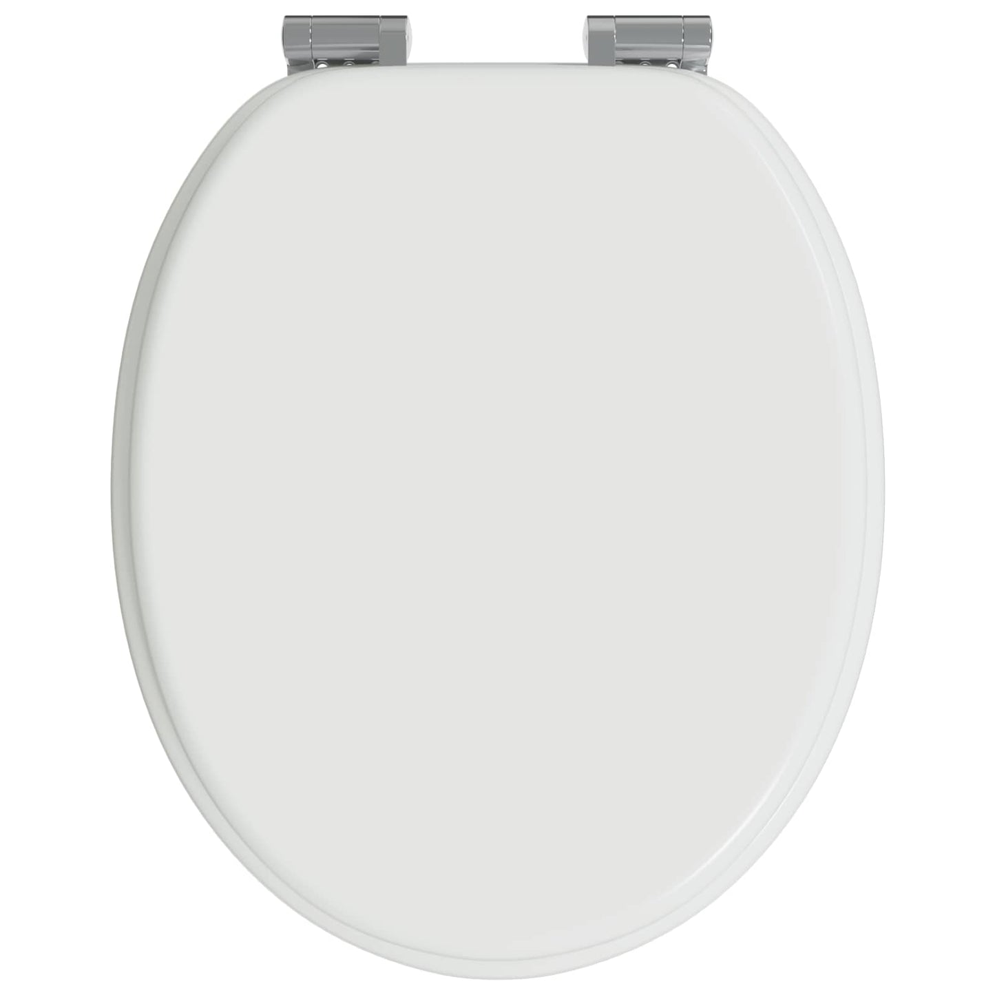 Toiletbril 2 pcs Wit 44 x 38 cm MDF-plaat is nu te koop bij PeponiXL, paradijselijk wonen!