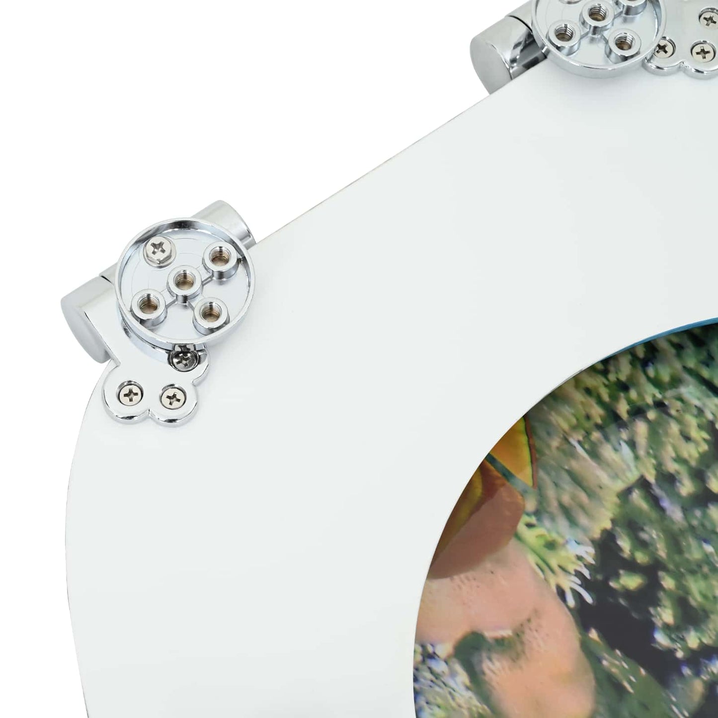 Toiletbril 2 pcs Diep Zee Blauw 44 x 38 cm MDF-plaat is nu te koop bij PeponiXL, paradijselijk wonen!