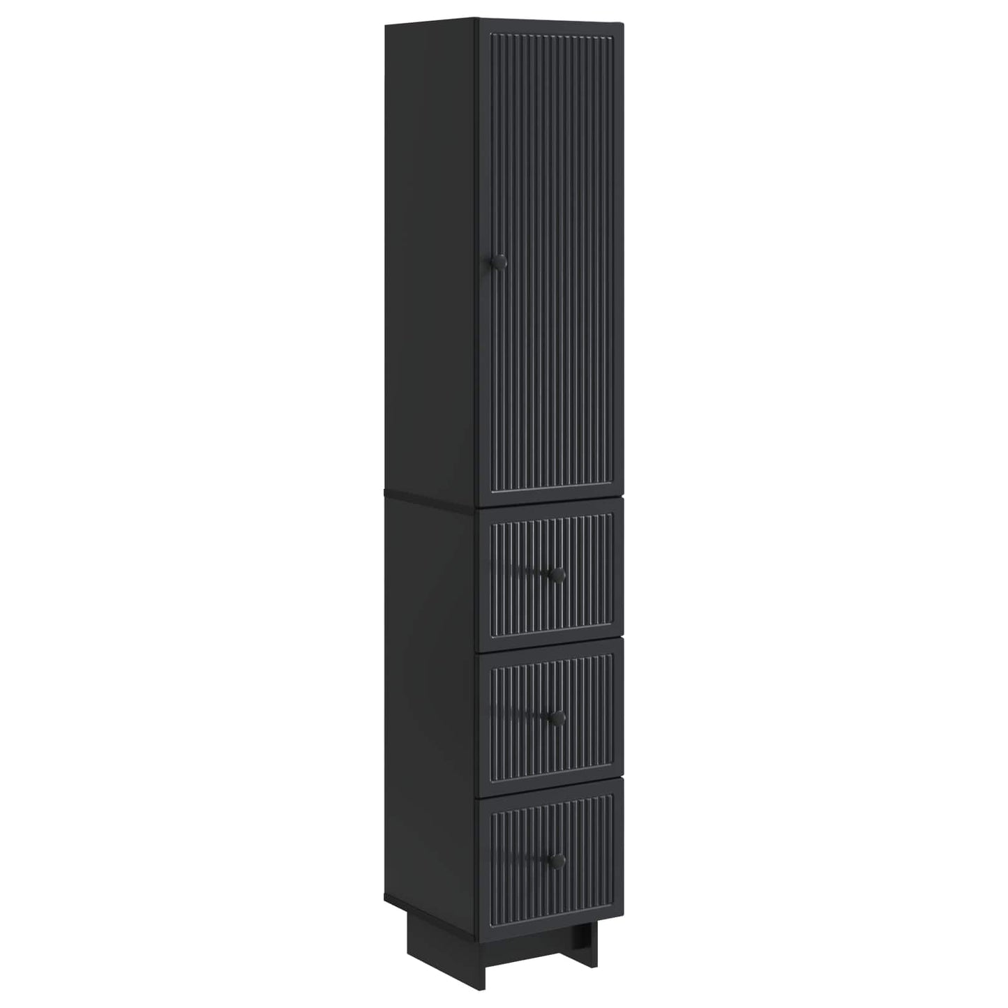 Kastenset 2 pcs 33 x 34,5 x 90 cm Bewerkt hout is nu te koop bij PeponiXL, paradijselijk wonen!