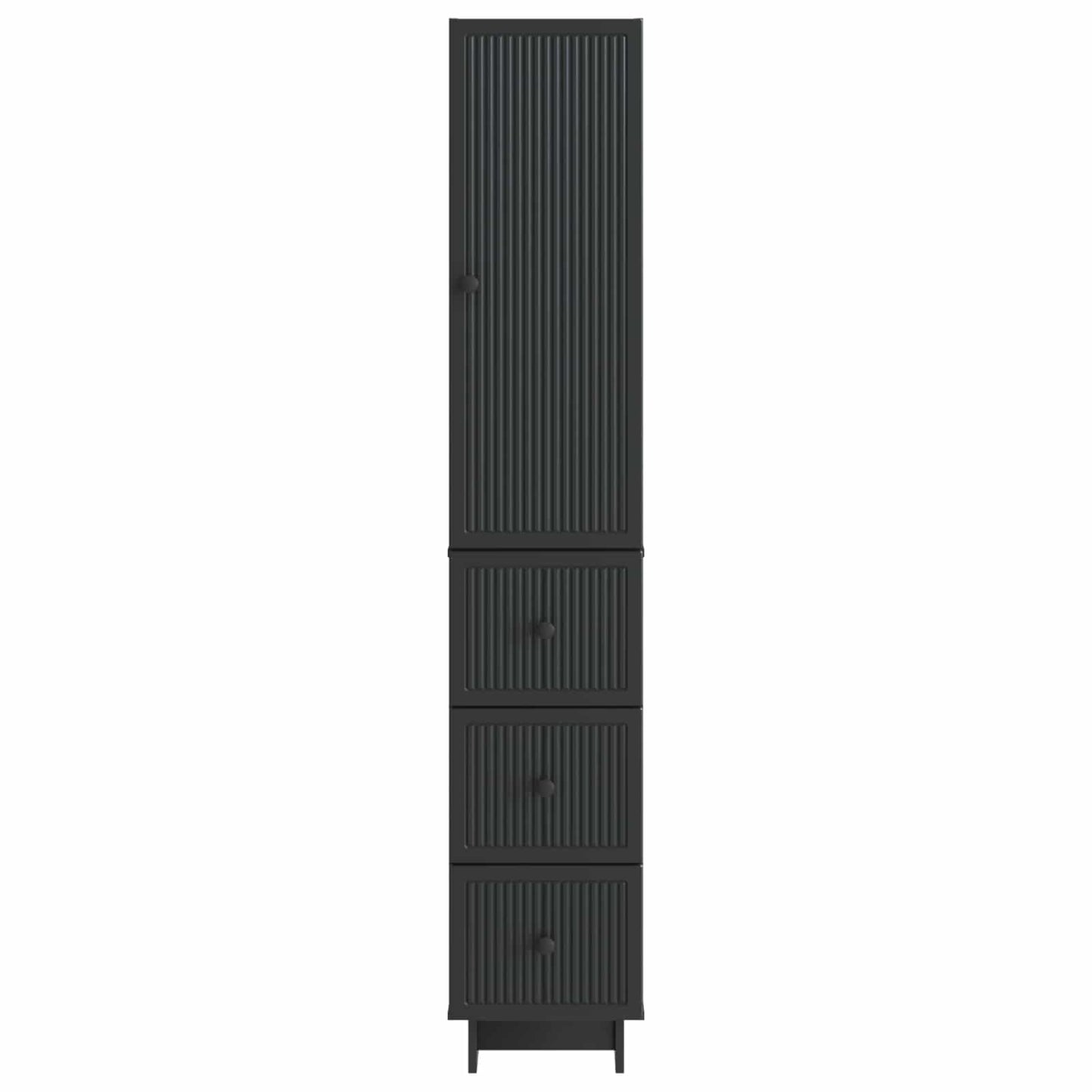 Kastenset 2 pcs 33 x 34,5 x 90 cm Bewerkt hout is nu te koop bij PeponiXL, paradijselijk wonen!
