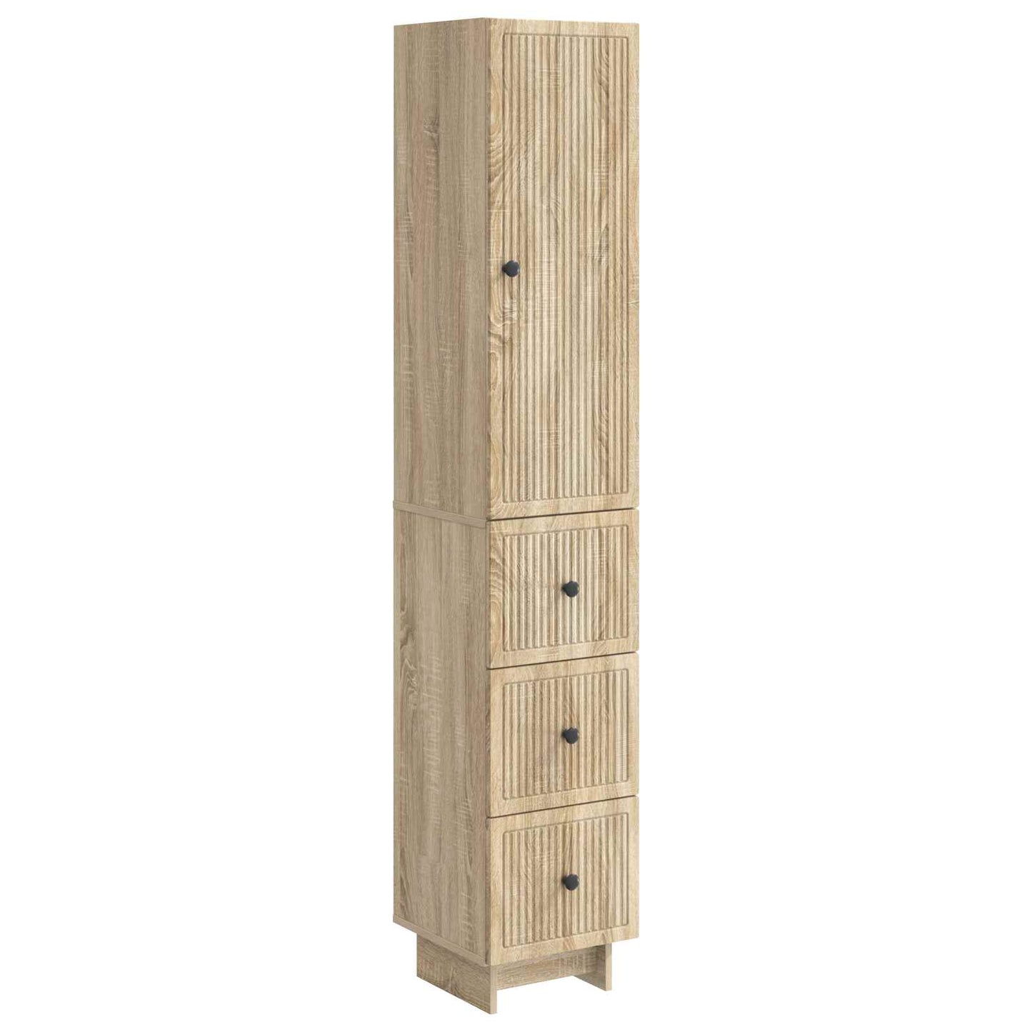 Kastenset 2 pcs 33 x 34,5 x 90 cm Bewerkt hout is nu te koop bij PeponiXL, paradijselijk wonen!