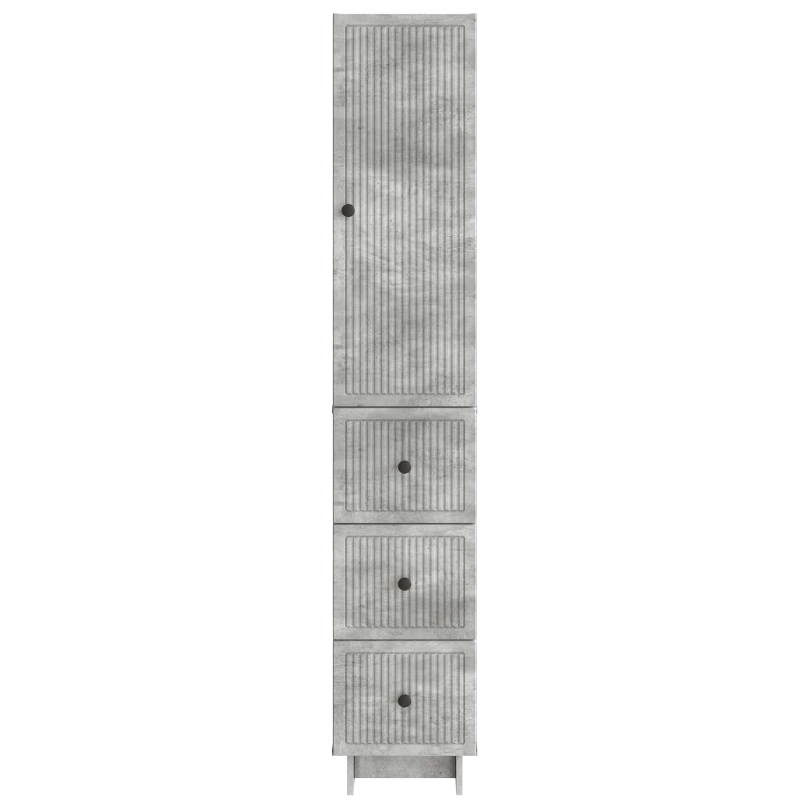 Kastenset 2 pcs 33 x 34,5 x 90 cm Bewerkt hout is nu te koop bij PeponiXL, paradijselijk wonen!