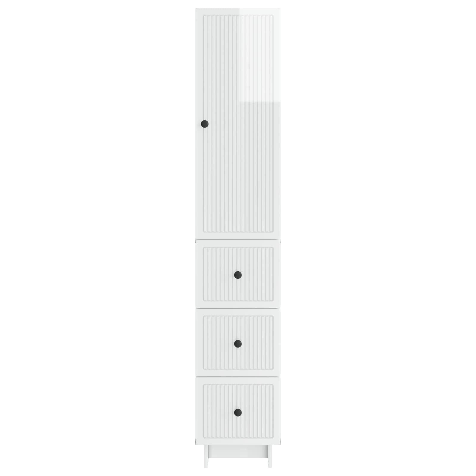 Kastenset 2 pcs 33 x 34,5 x 90 cm Bewerkt hout is nu te koop bij PeponiXL, paradijselijk wonen!