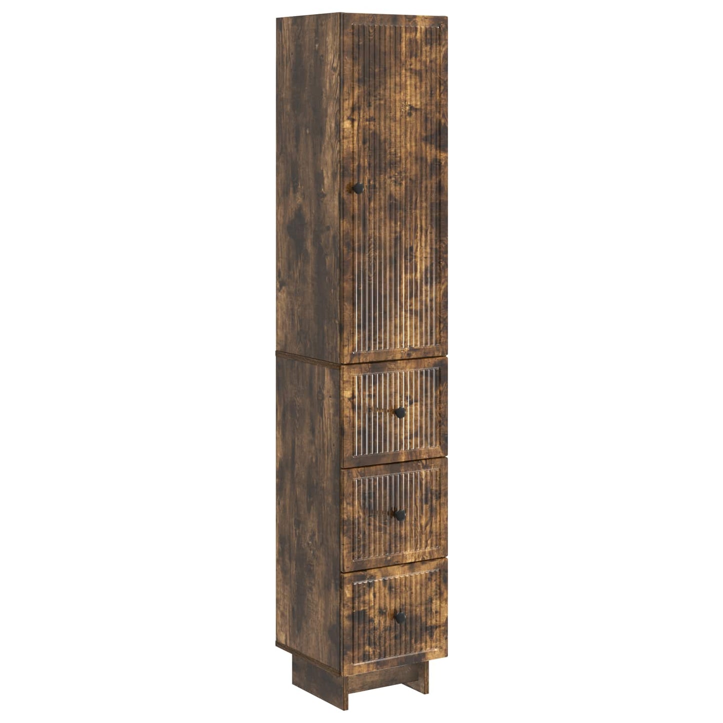 Kastenset 2 pcs 33 x 34,5 x 90 cm Bewerkt hout is nu te koop bij PeponiXL, paradijselijk wonen!