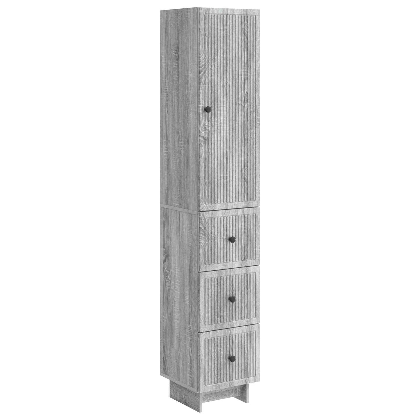 Kastenset 2 pcs 33 x 34,5 x 90 cm Bewerkt hout is nu te koop bij PeponiXL, paradijselijk wonen!