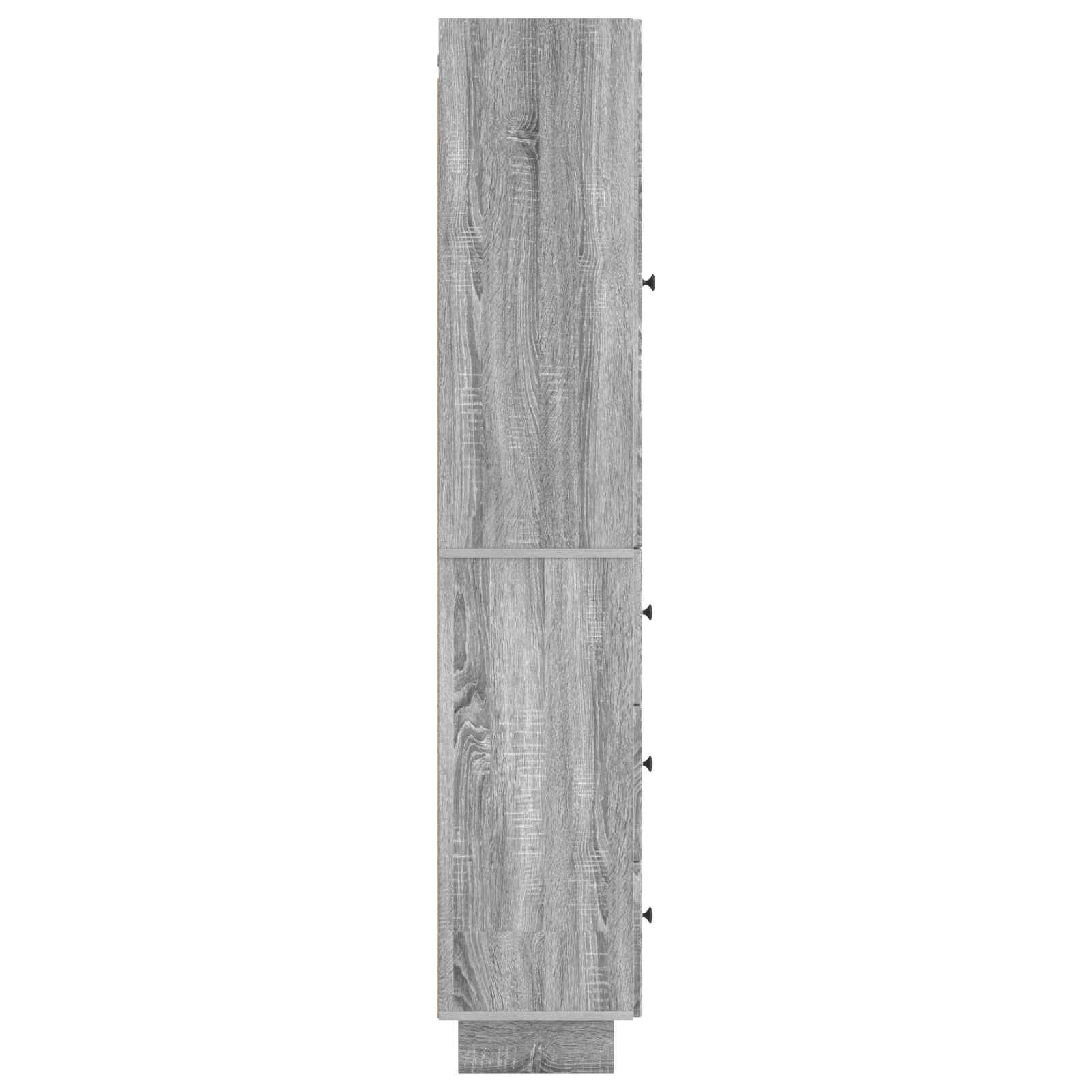 Kastenset 2 pcs 33 x 34,5 x 90 cm Bewerkt hout is nu te koop bij PeponiXL, paradijselijk wonen!