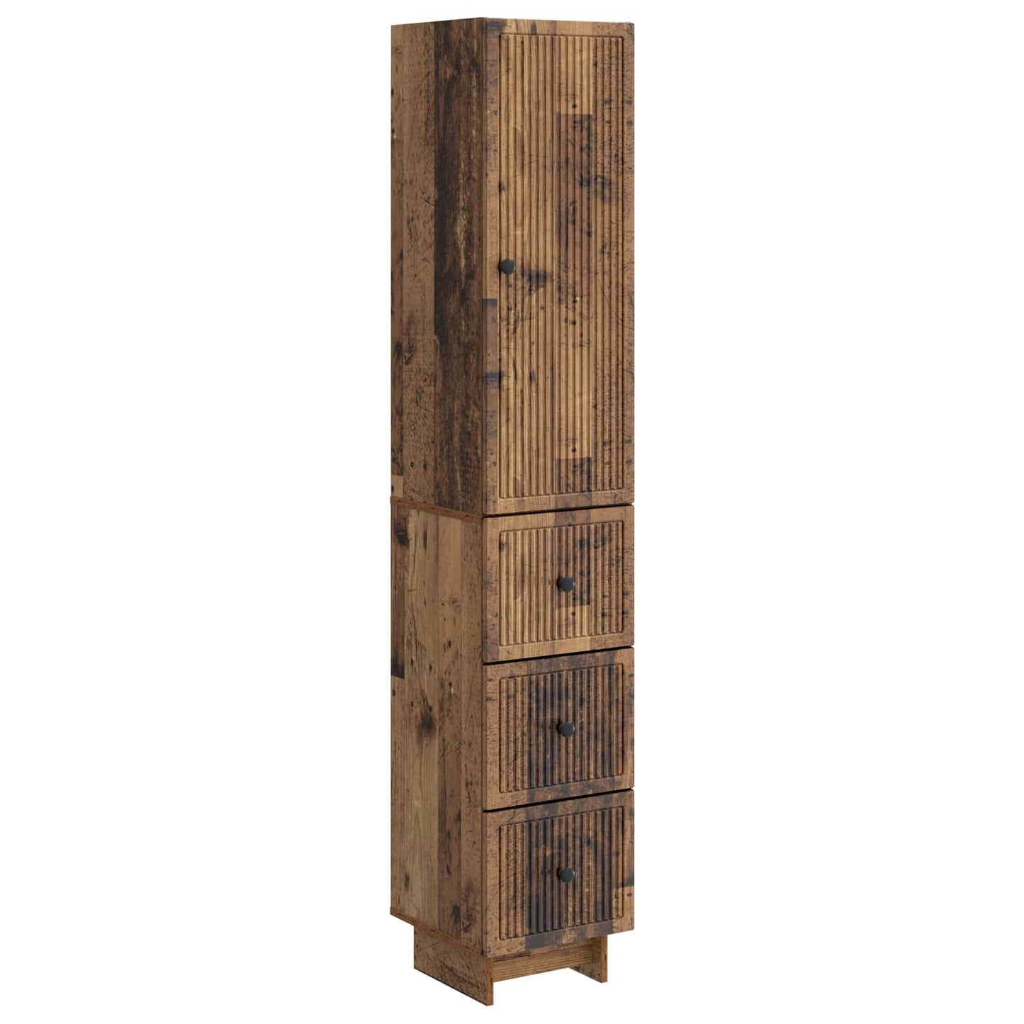 Kastenset 2 pcs Oud hout 33 x 34,5 x 90 cm Bewerkt hout is nu te koop bij PeponiXL, paradijselijk wonen!