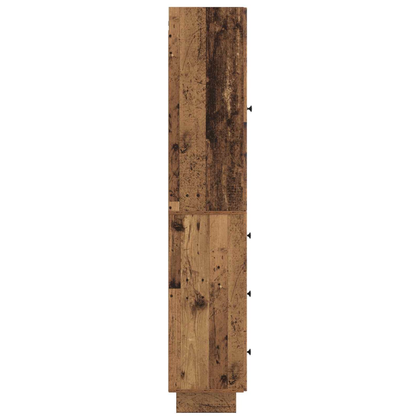 Kastenset 2 pcs Oud hout 33 x 34,5 x 90 cm Bewerkt hout is nu te koop bij PeponiXL, paradijselijk wonen!