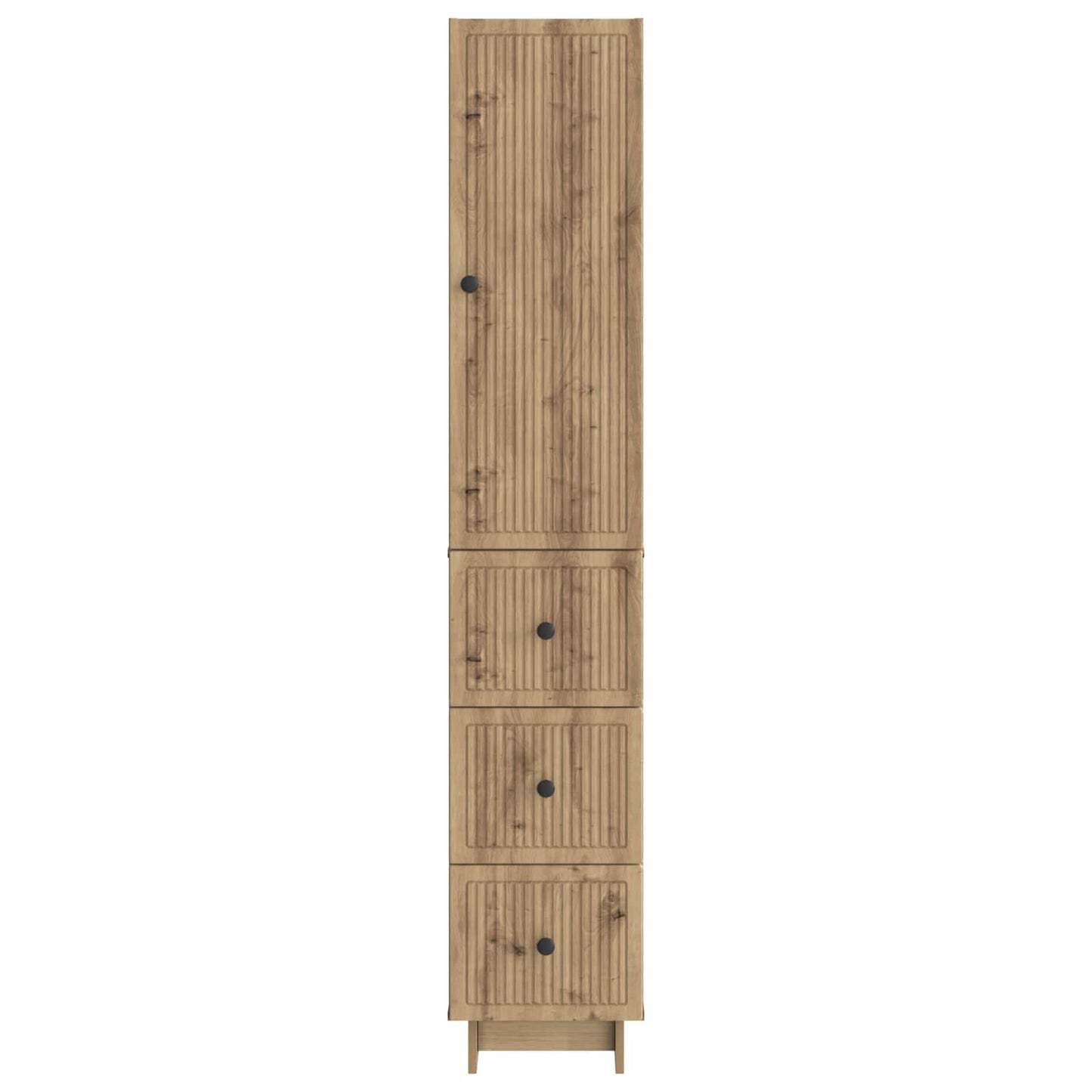 Kastenset 2 pcs 33 x 34,5 x 90 cm Bewerkt hout is nu te koop bij PeponiXL, paradijselijk wonen!