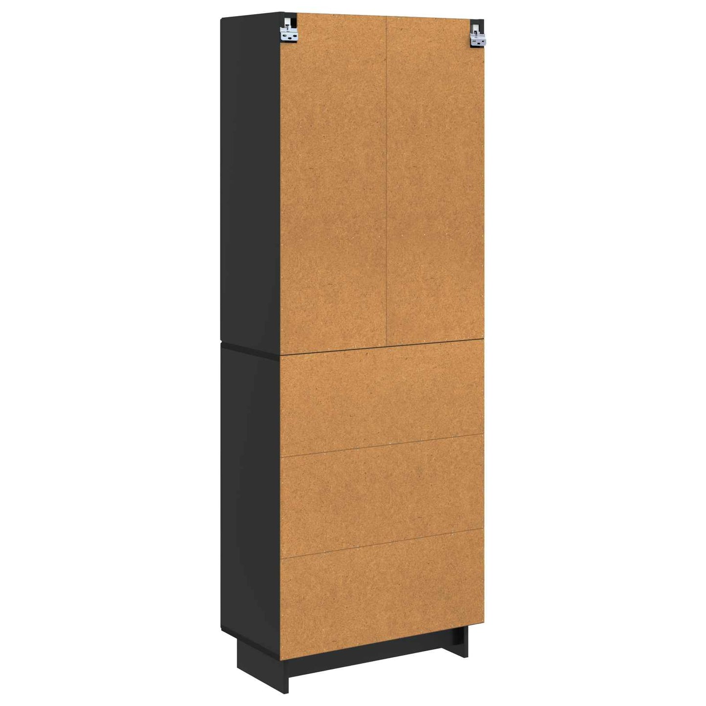 Kastenset 2 pcs 66 x 34,5 x 90 cm Bewerkt hout is nu te koop bij PeponiXL, paradijselijk wonen!