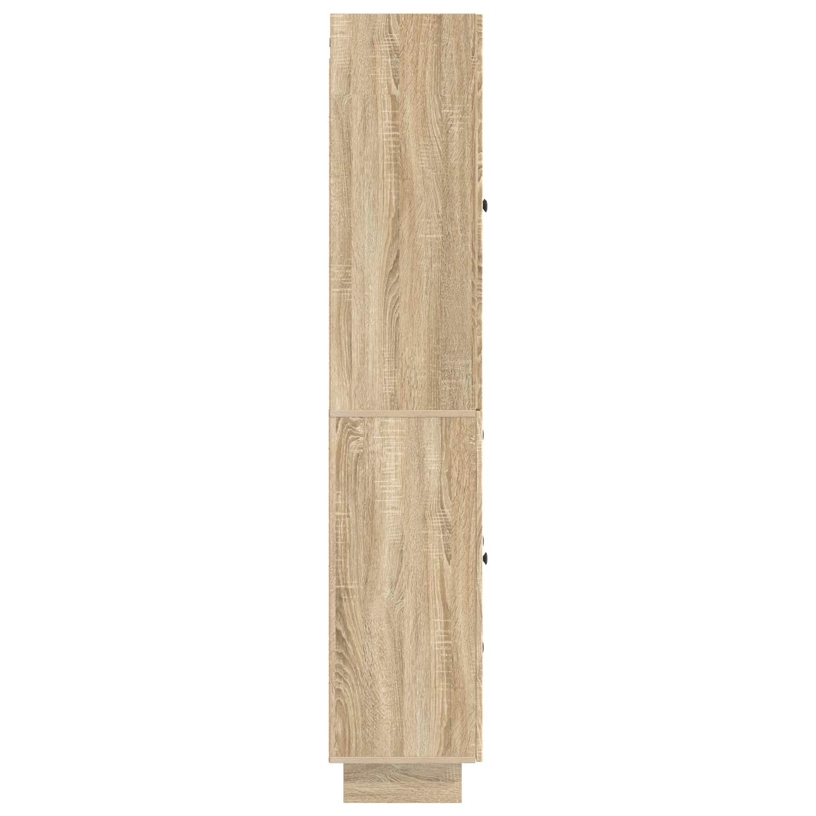 Kastenset 2 pcs 66 x 34,5 x 90 cm Bewerkt hout is nu te koop bij PeponiXL, paradijselijk wonen!