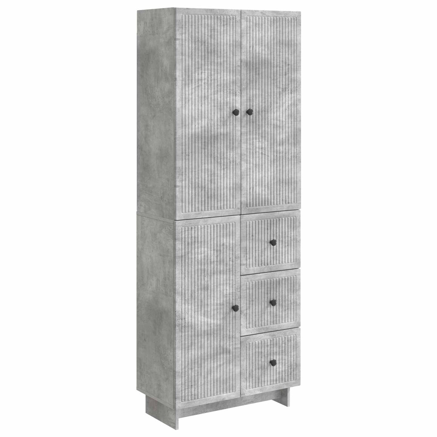 Kastenset 2 pcs 66 x 34,5 x 90 cm Bewerkt hout is nu te koop bij PeponiXL, paradijselijk wonen!