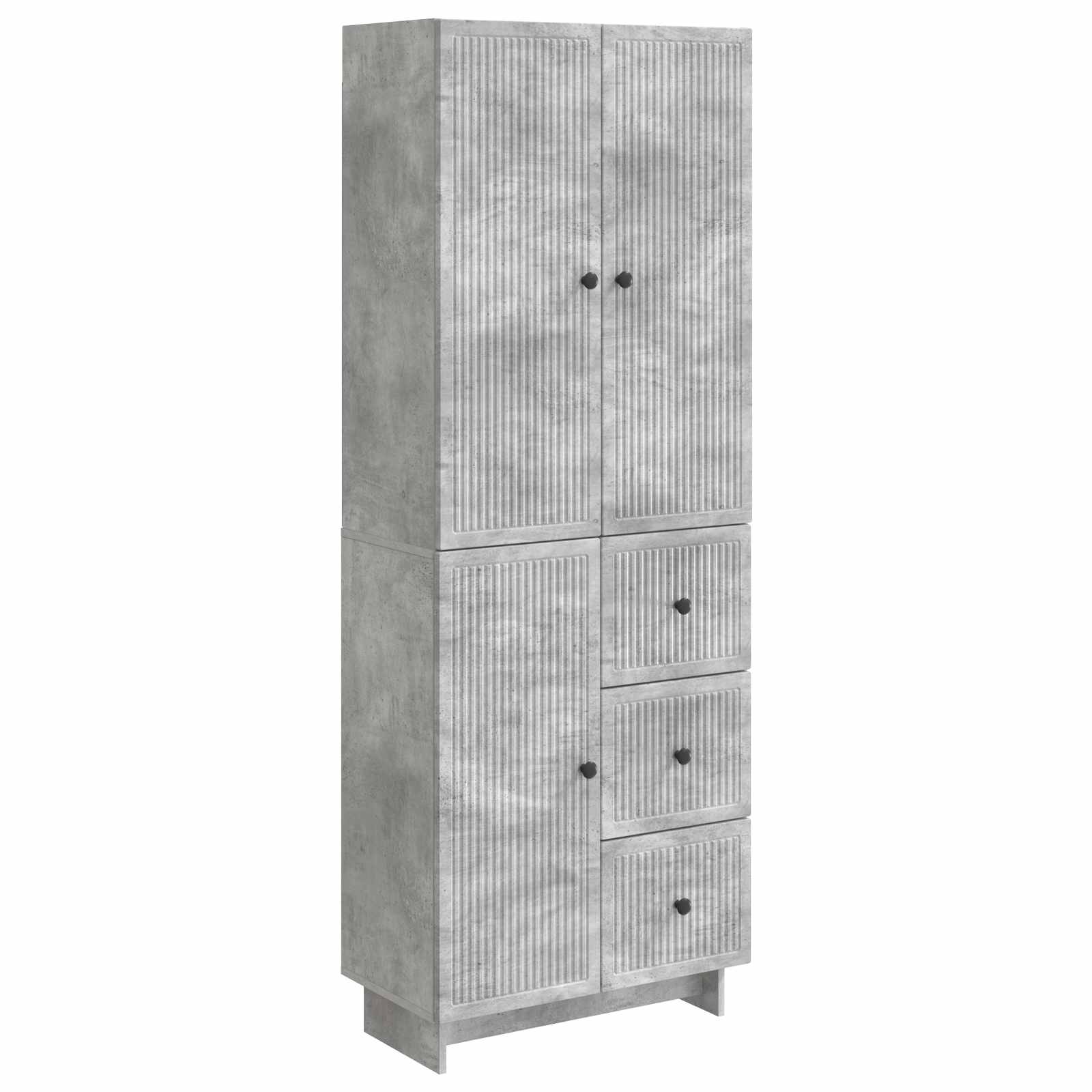 Kastenset 2 pcs 66 x 34,5 x 90 cm Bewerkt hout is nu te koop bij PeponiXL, paradijselijk wonen!