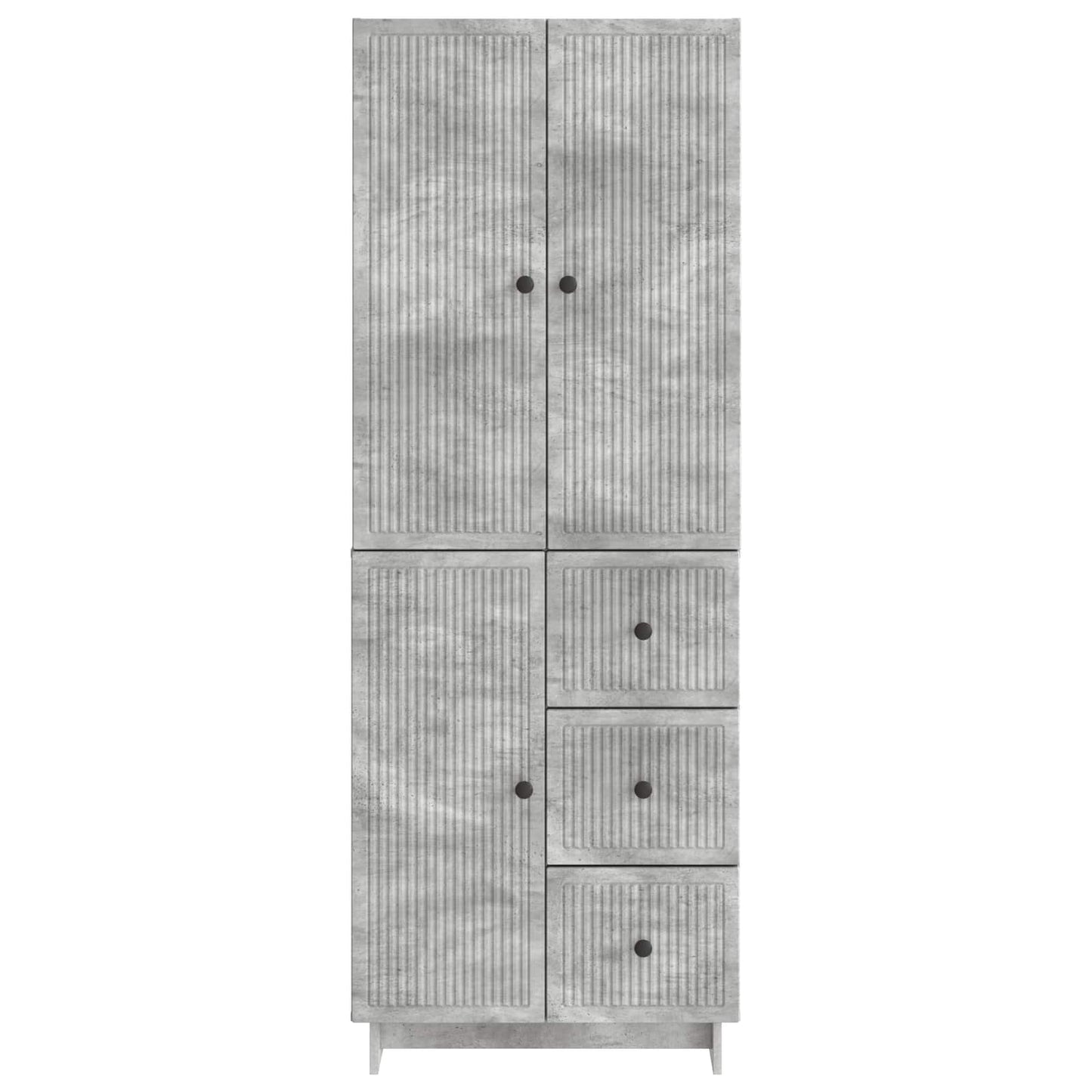 Kastenset 2 pcs 66 x 34,5 x 90 cm Bewerkt hout is nu te koop bij PeponiXL, paradijselijk wonen!