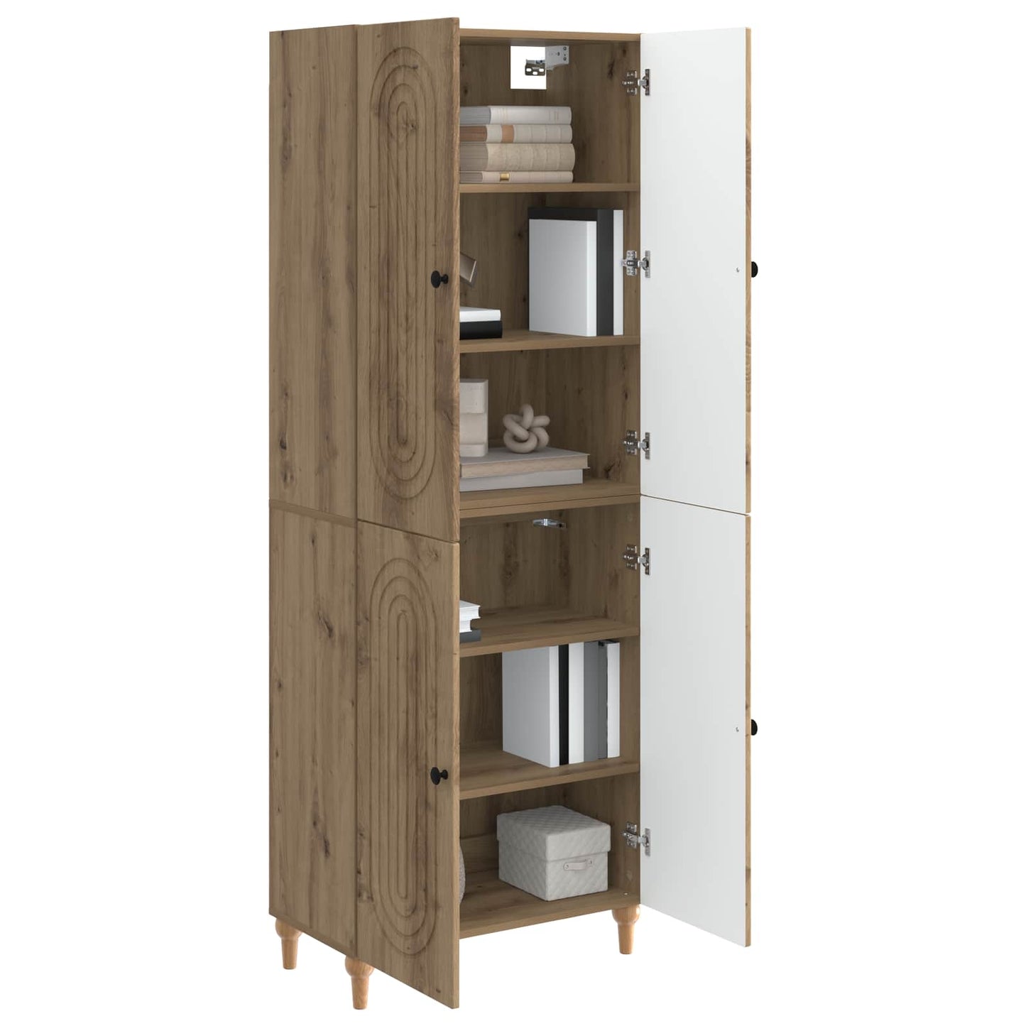 Kastenset 2 st Bewerkt hout is nu te koop bij PeponiXL, paradijselijk wonen!