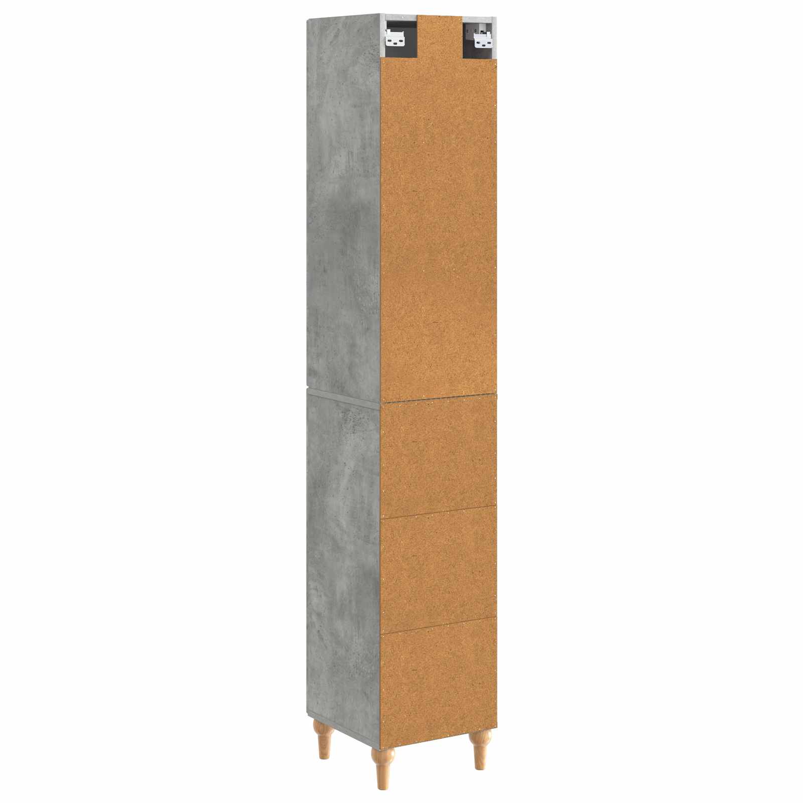 Kastenset 2 pcs Betongrijs Bewerkt hout is nu te koop bij PeponiXL, paradijselijk wonen!