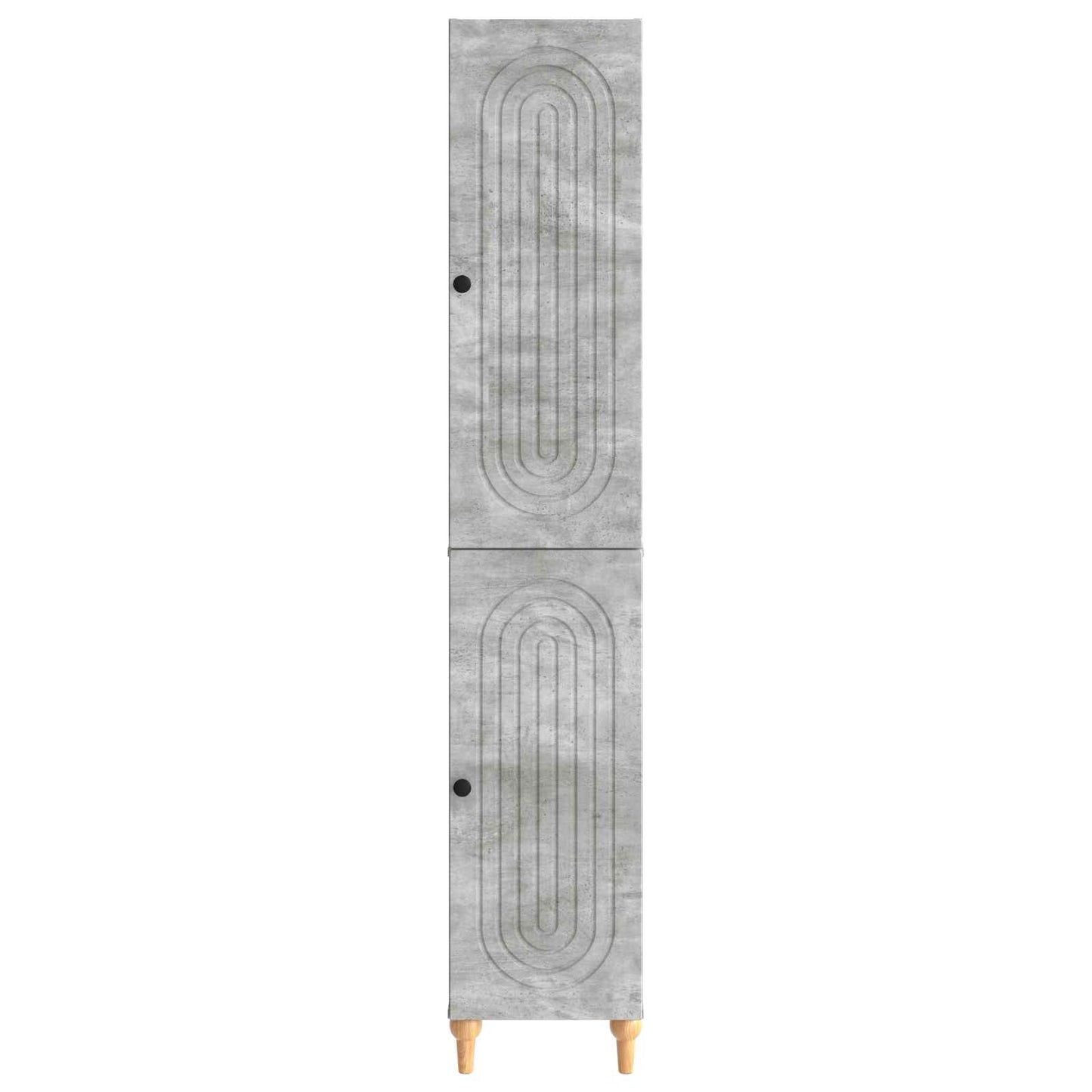 Kastenset 2 pcs Betongrijs Bewerkt hout is nu te koop bij PeponiXL, paradijselijk wonen!