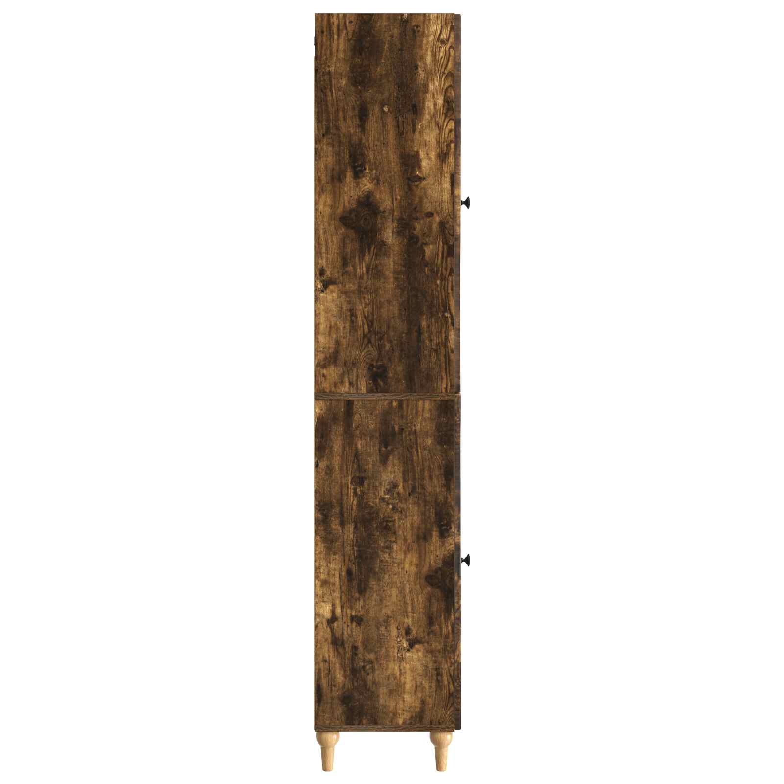 Kastenset 2 pcs Gerookt eiken Bewerkt hout is nu te koop bij PeponiXL, paradijselijk wonen!