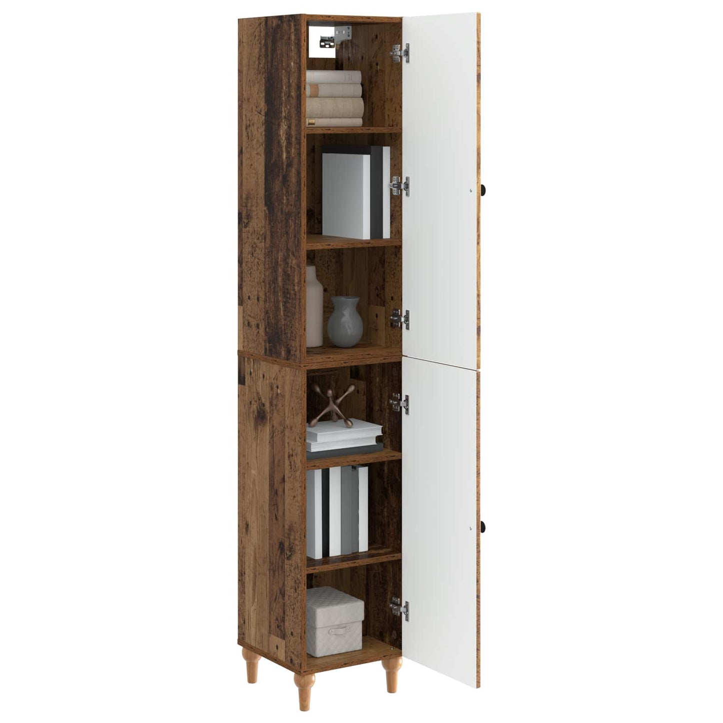 Kastenset 2 pcs Oud hout Bewerkt hout is nu te koop bij PeponiXL, paradijselijk wonen!