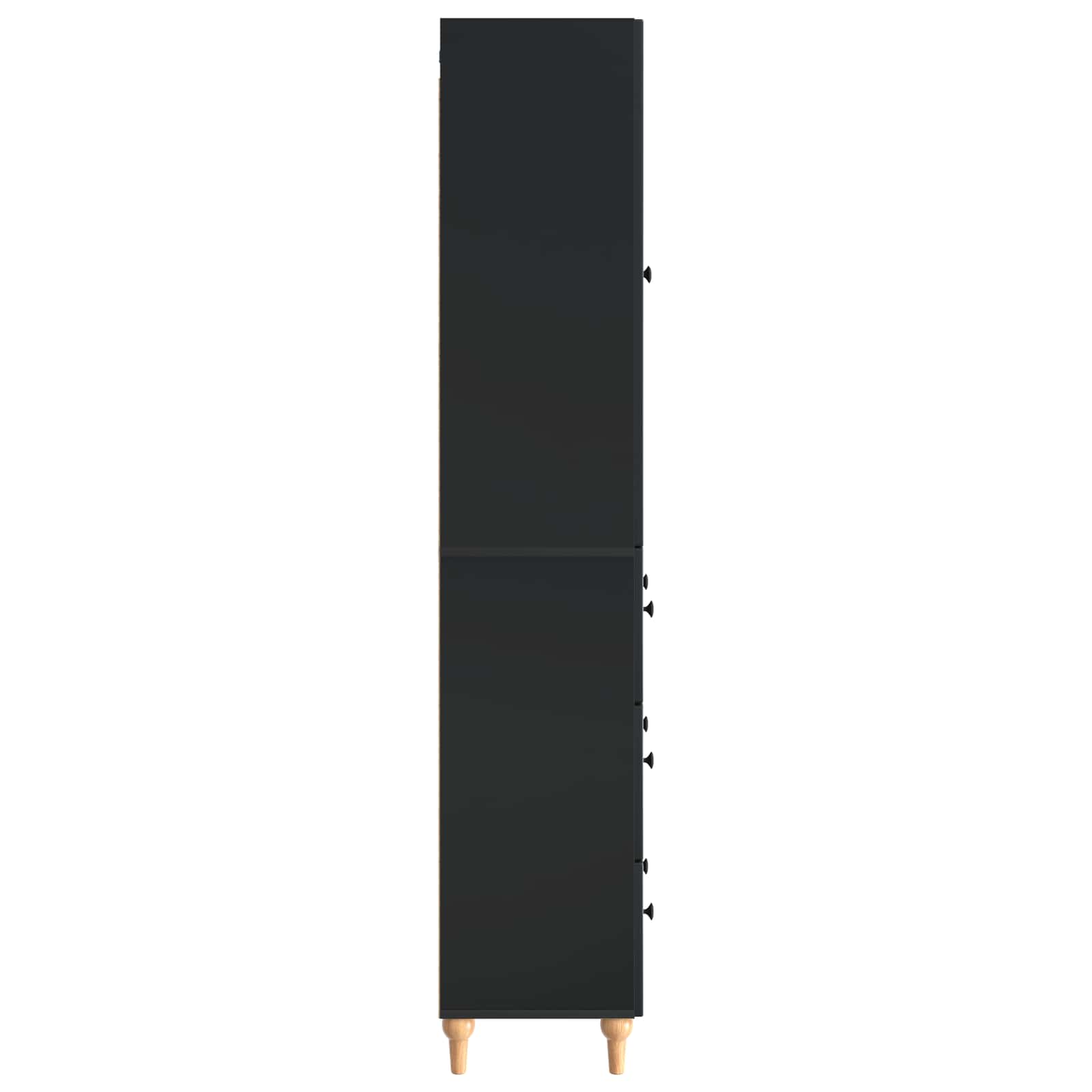 Kastenset 2 pcs 66 x 34,5 x 90 cm Bewerkt hout is nu te koop bij PeponiXL, paradijselijk wonen!