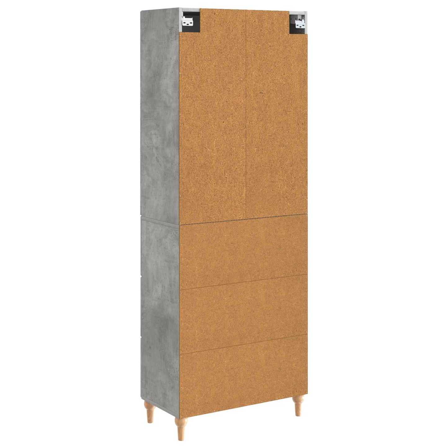 Kastenset 2 pcs 66 x 34,5 x 90 cm Bewerkt hout is nu te koop bij PeponiXL, paradijselijk wonen!