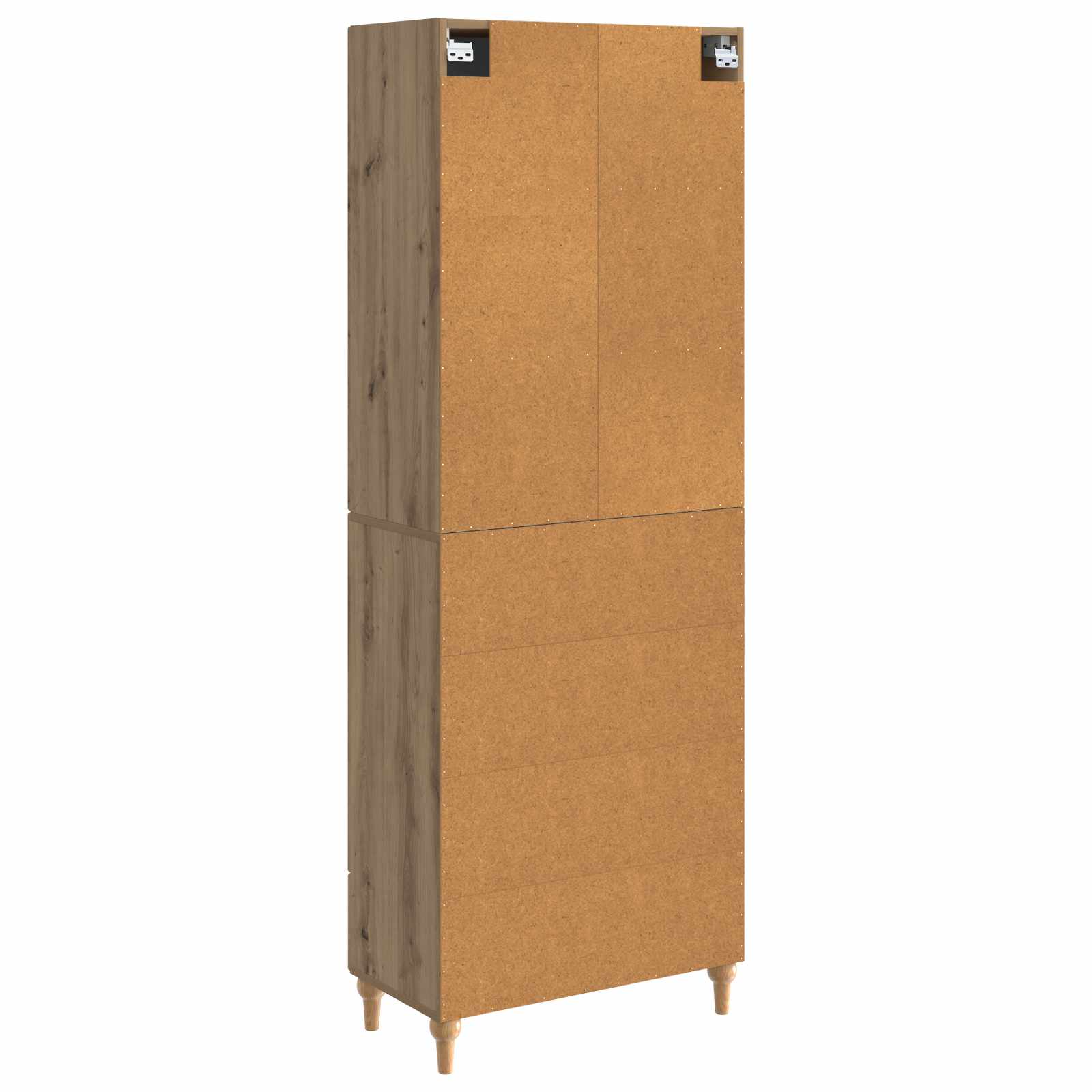 Kastenset 2 pcs 66 x 34,5 x 90 cm Bewerkt hout is nu te koop bij PeponiXL, paradijselijk wonen!