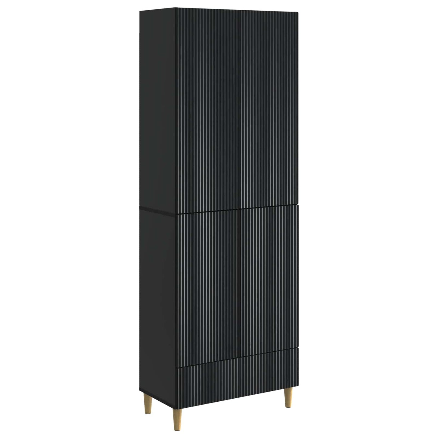 Kastenset 2 pcs 66 x 34,5 x 95 cm Bewerkt hout is nu te koop bij PeponiXL, paradijselijk wonen!