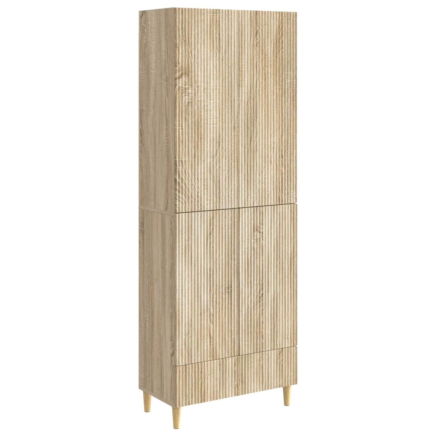 Kastenset 2 pcs 66 x 34,5 x 95 cm Bewerkt hout is nu te koop bij PeponiXL, paradijselijk wonen!