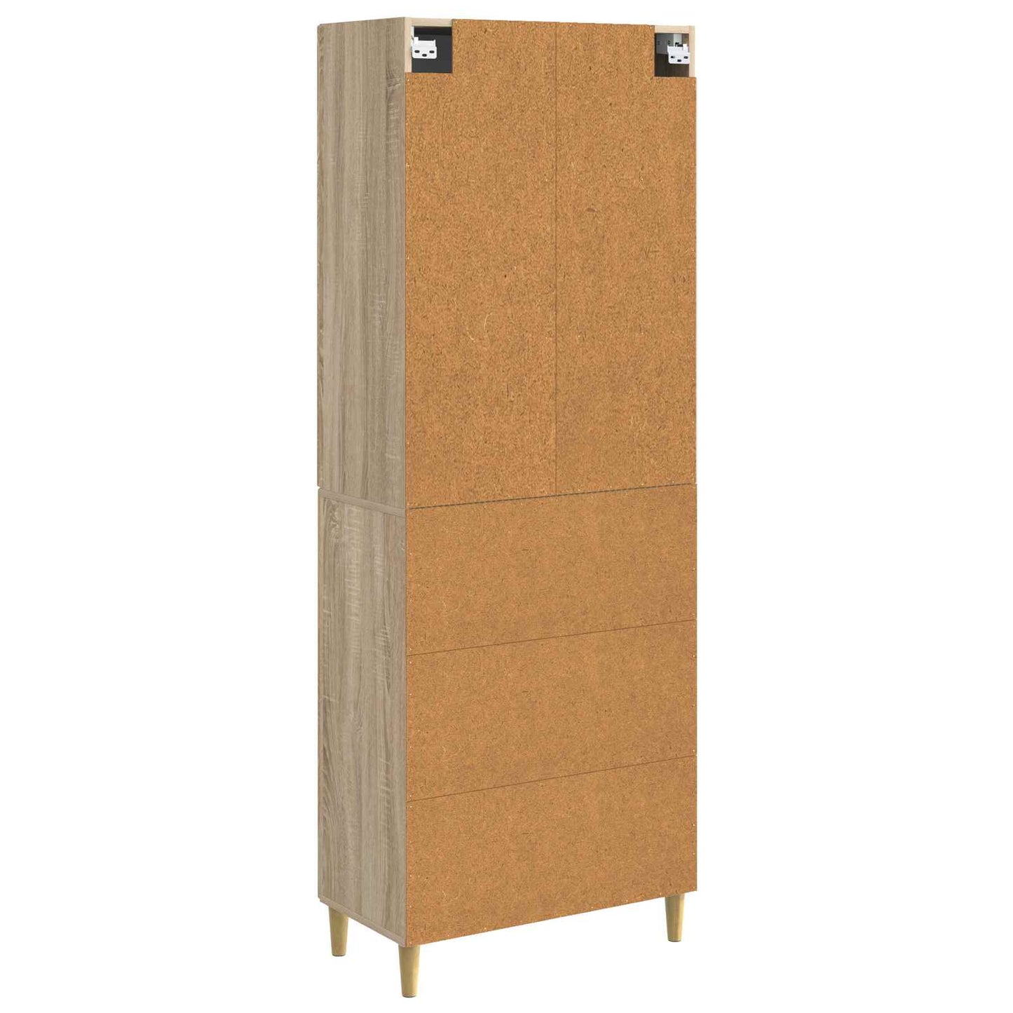 Kastenset 2 pcs 66 x 34,5 x 95 cm Bewerkt hout is nu te koop bij PeponiXL, paradijselijk wonen!