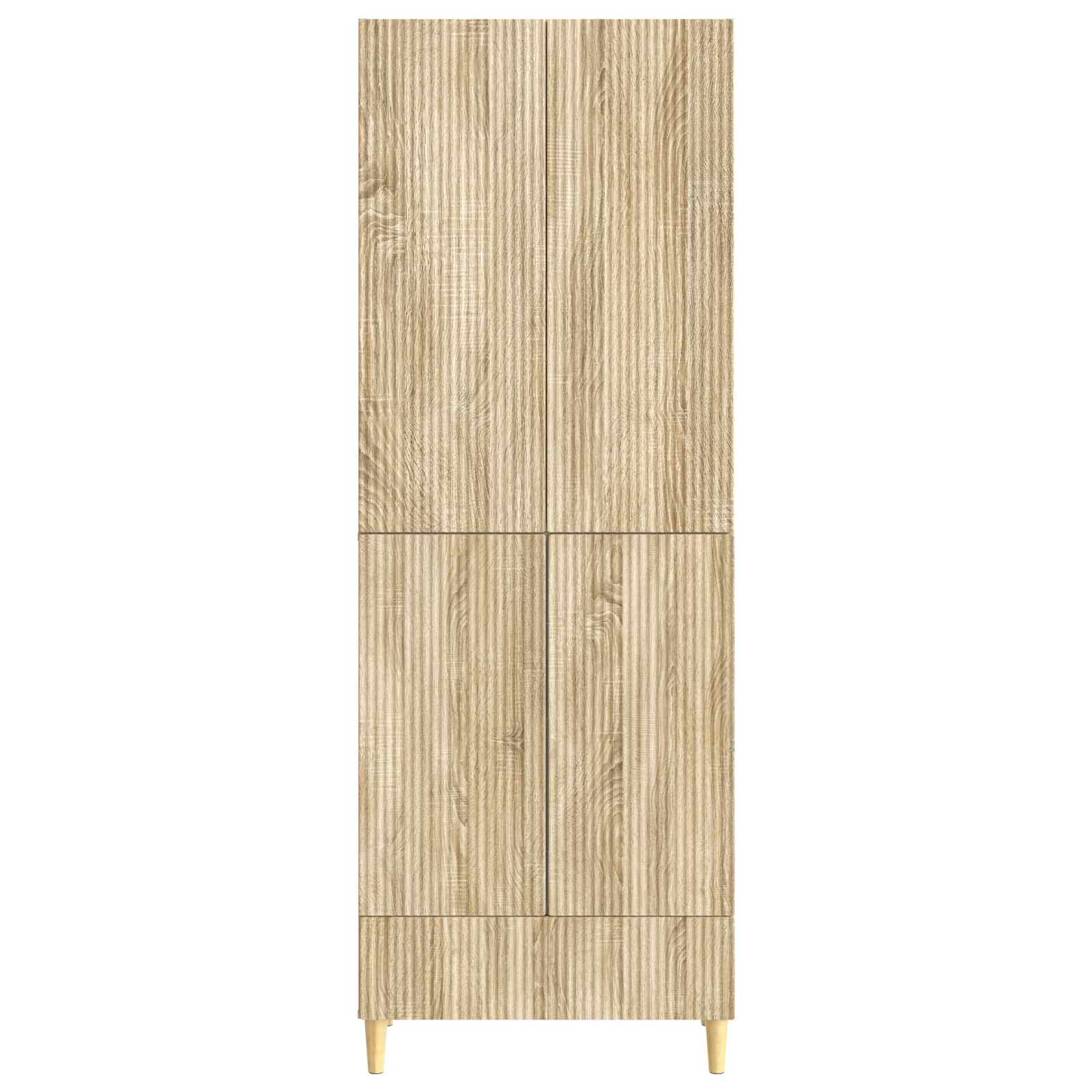 Kastenset 2 pcs 66 x 34,5 x 95 cm Bewerkt hout is nu te koop bij PeponiXL, paradijselijk wonen!