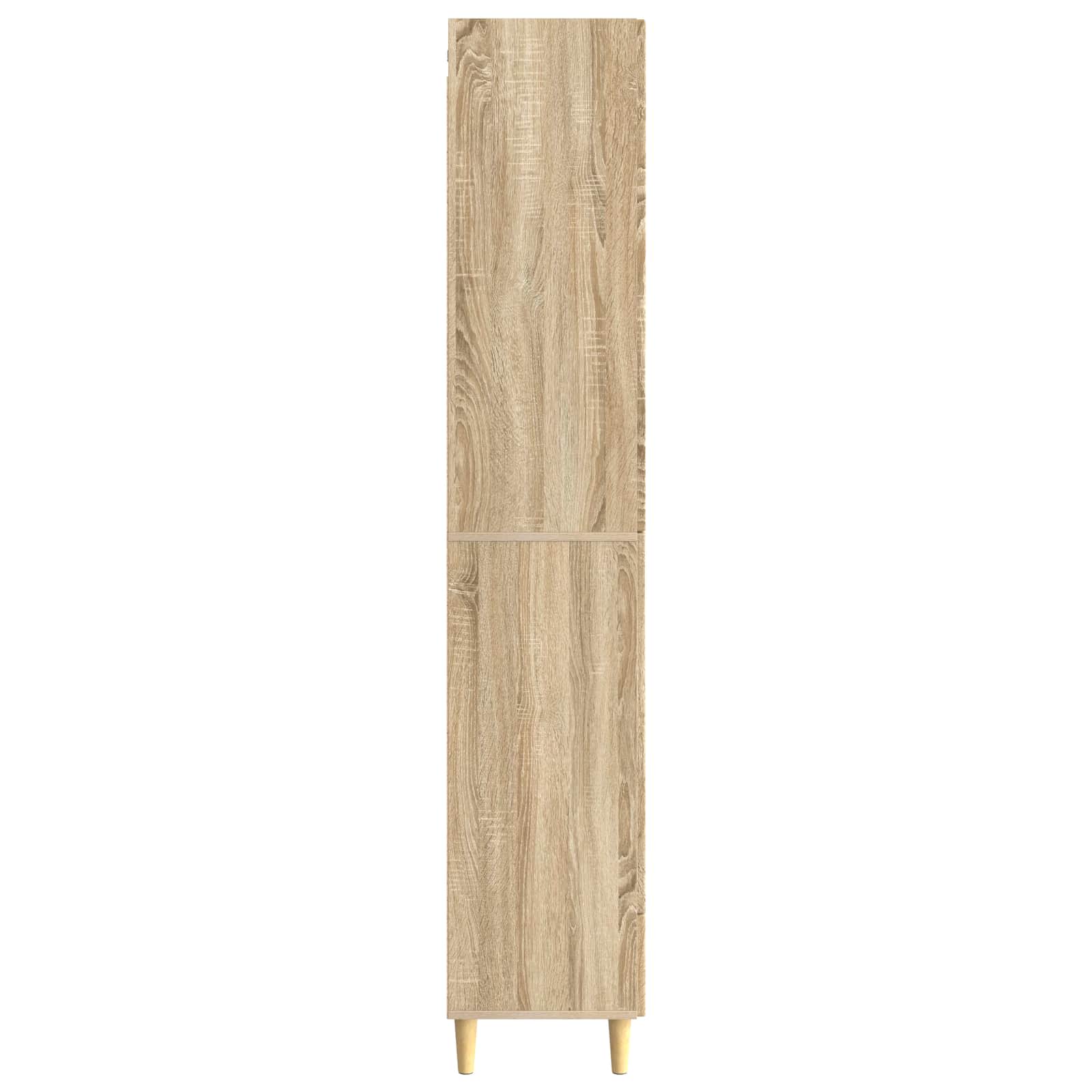 Kastenset 2 pcs 66 x 34,5 x 95 cm Bewerkt hout is nu te koop bij PeponiXL, paradijselijk wonen!