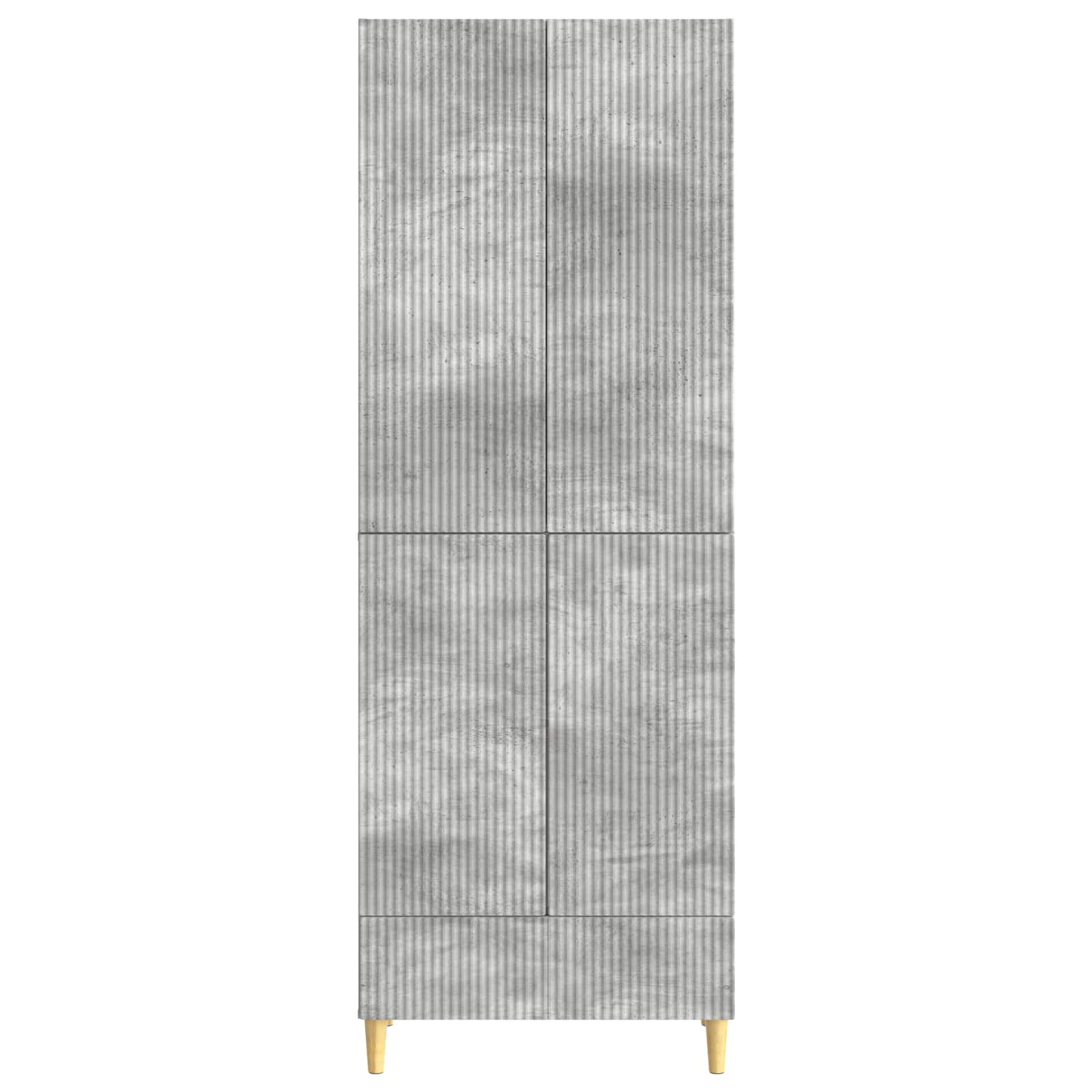 Kastenset 2 pcs 66 x 34,5 x 95 cm Bewerkt hout is nu te koop bij PeponiXL, paradijselijk wonen!