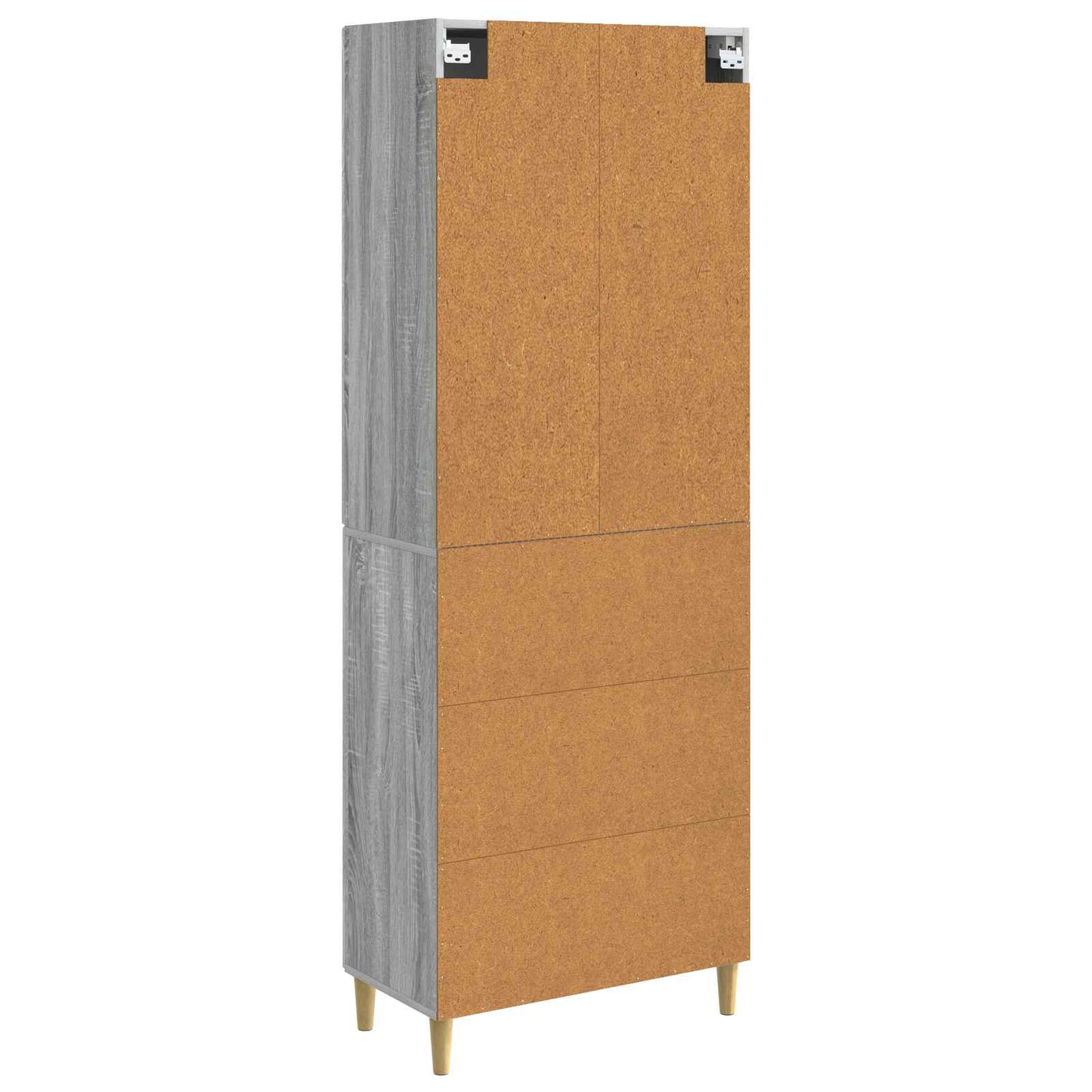 Kastenset 2 pcs 66 x 34,5 x 95 cm Bewerkt hout is nu te koop bij PeponiXL, paradijselijk wonen!