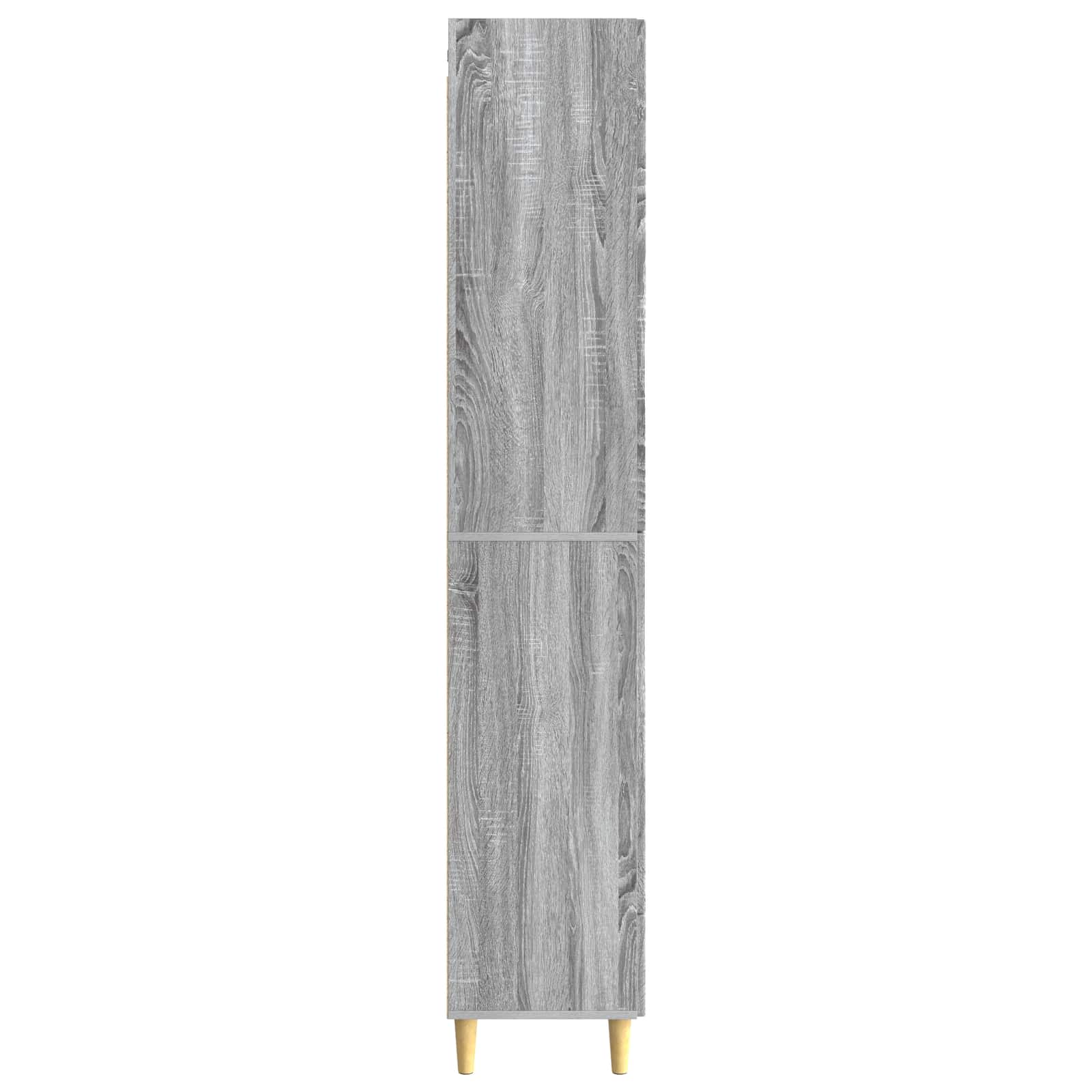 Kastenset 2 pcs 66 x 34,5 x 95 cm Bewerkt hout is nu te koop bij PeponiXL, paradijselijk wonen!