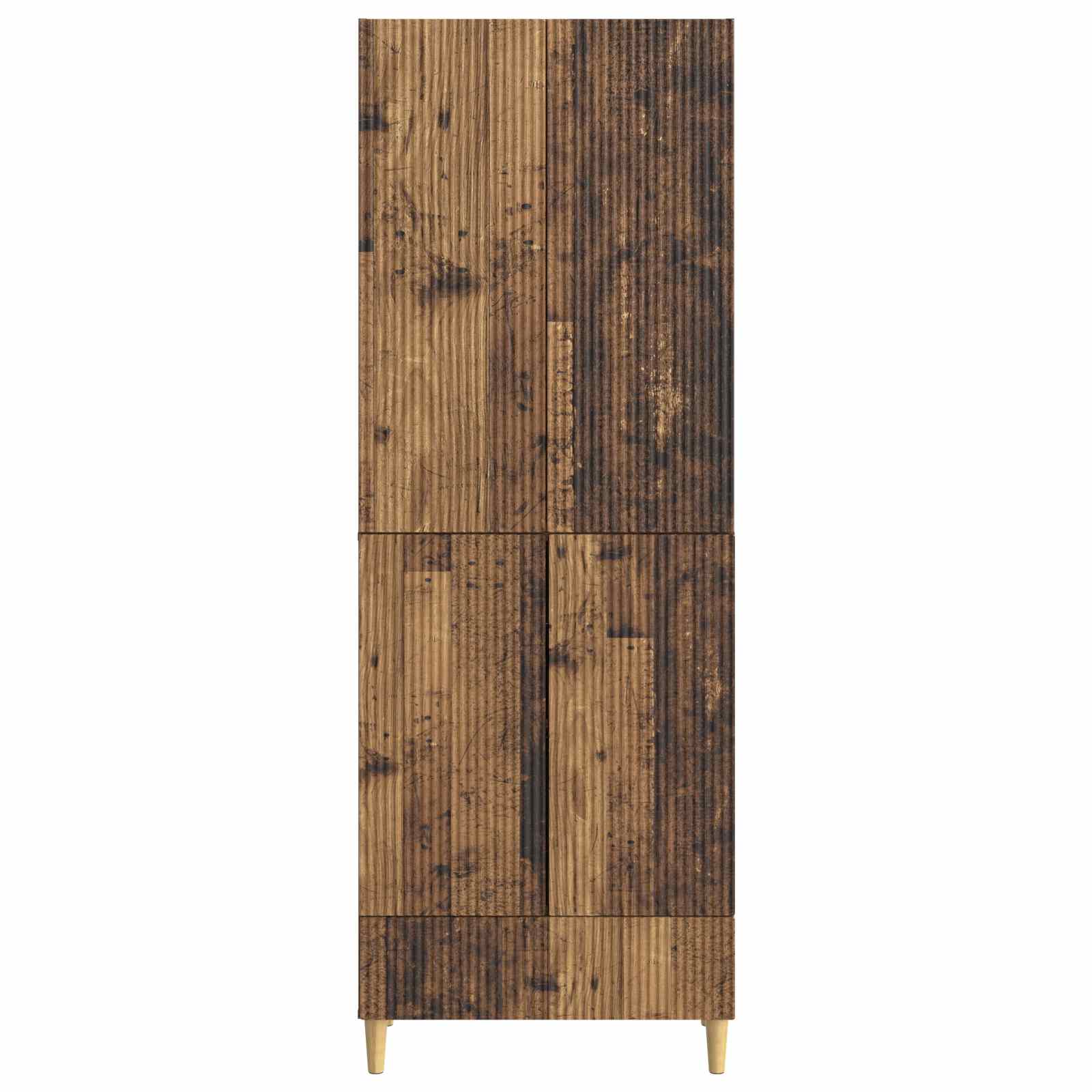 Kastenset 2 pcs 66 x 34,5 x 95 cm Bewerkt hout is nu te koop bij PeponiXL, paradijselijk wonen!
