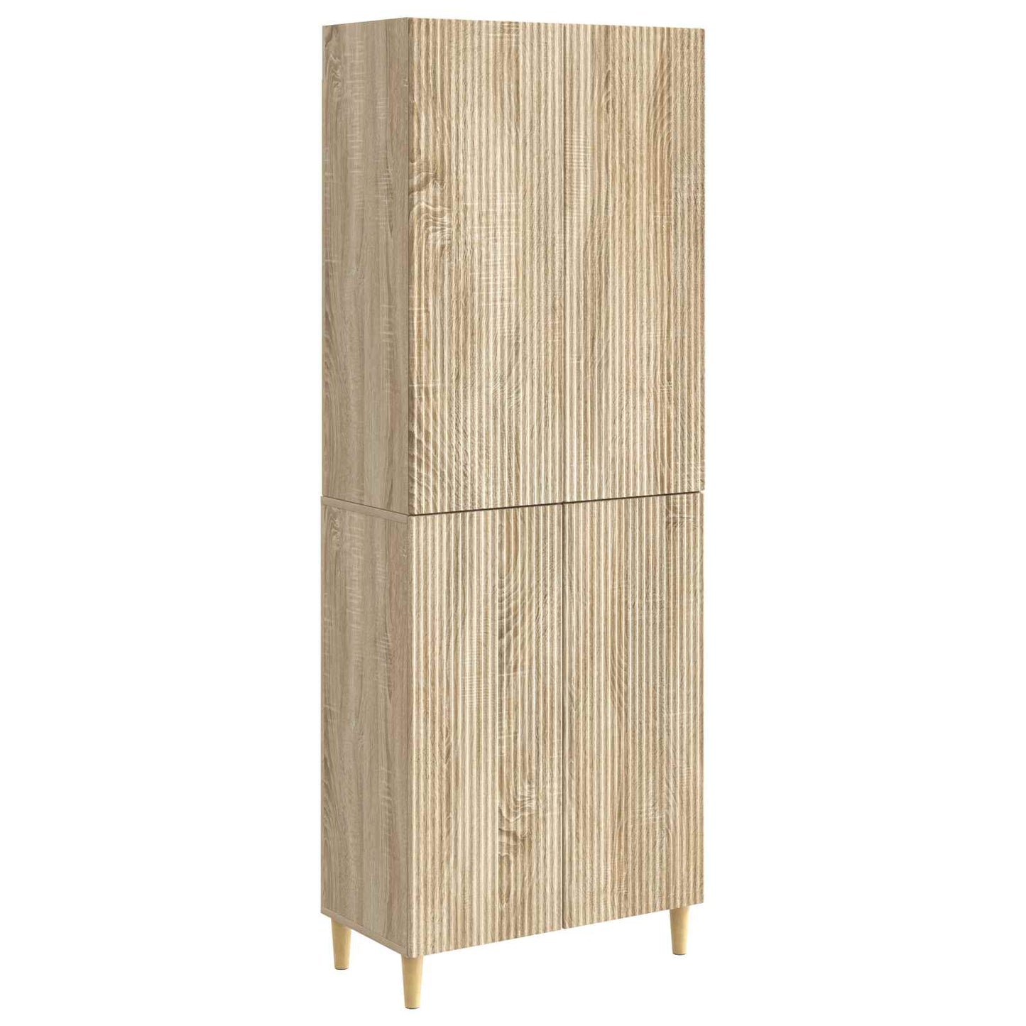 Kastenset 2 pcs 66 x 34,5 x 90 cm Bewerkt hout