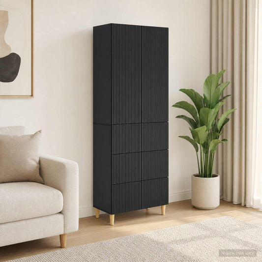 Kastenset 2 pcs 66 x 34,5 x 90 cm Bewerkt hout is nu te koop bij PeponiXL, paradijselijk wonen!
