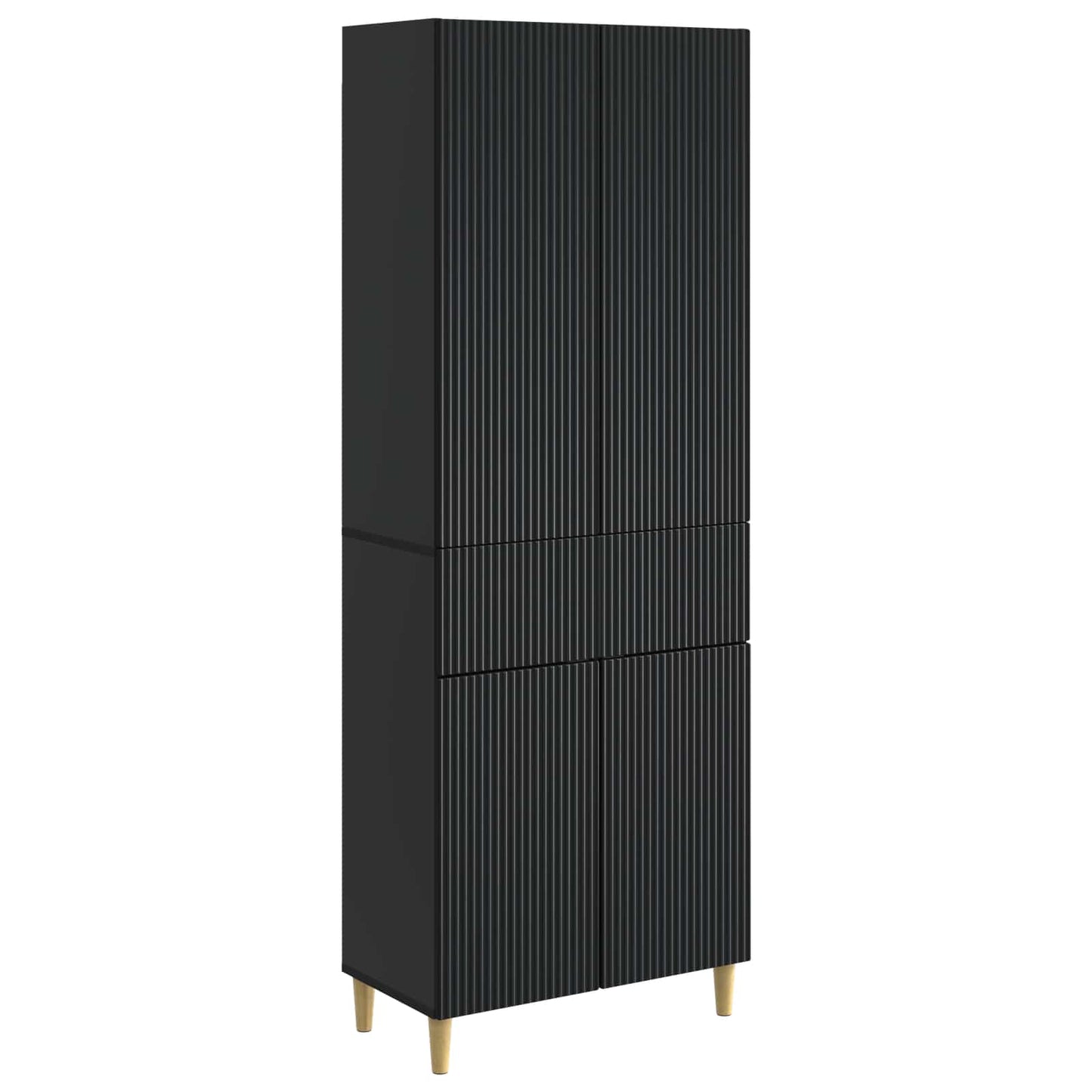 Kastenset 2 pcs 66 x 34,5 x 90 cm Bewerkt hout