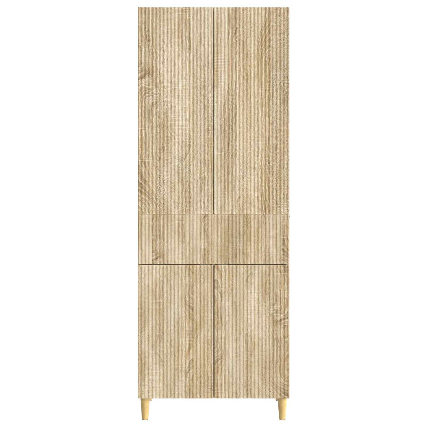 Kastenset 2 pcs 66 x 34,5 x 90 cm Bewerkt hout
