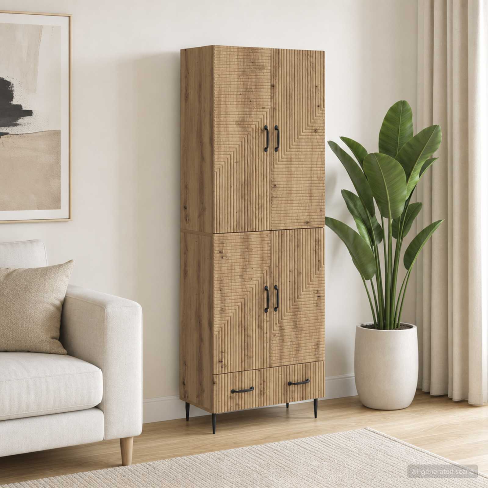 Kastenset 2 st Bewerkt hout is nu te koop bij PeponiXL, paradijselijk wonen!