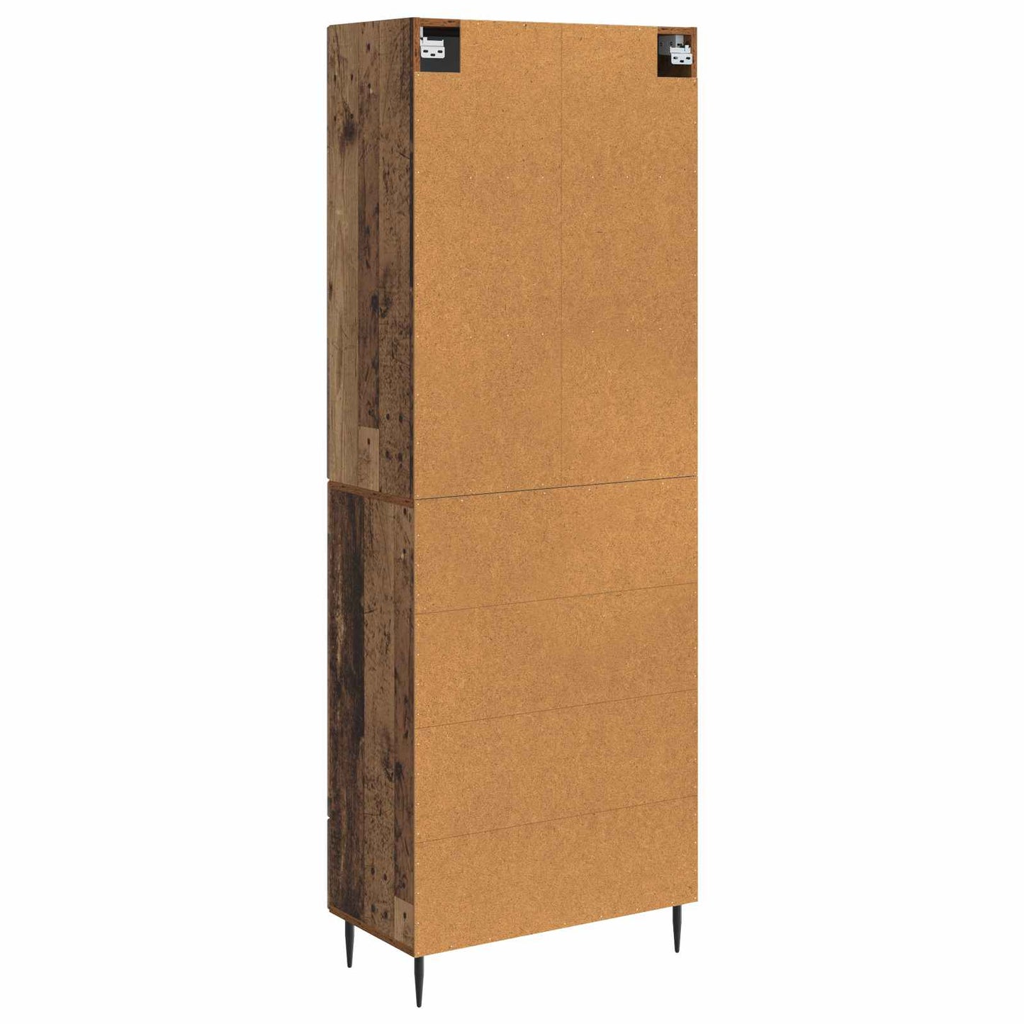 Kastenset 2 pcs Oud hout 66 x 34,5 x 89,5 cm Bewerkt hout