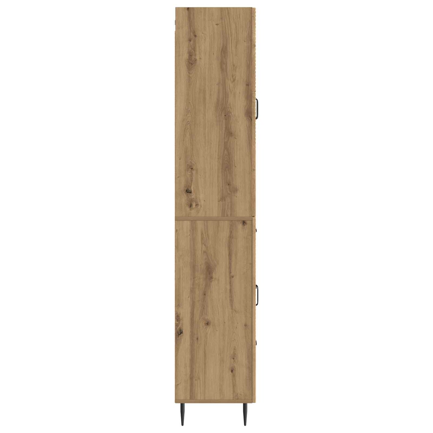 Kastenset 2 pcs Artisanaal eiken 66 x 34,5 x 89,5 cm