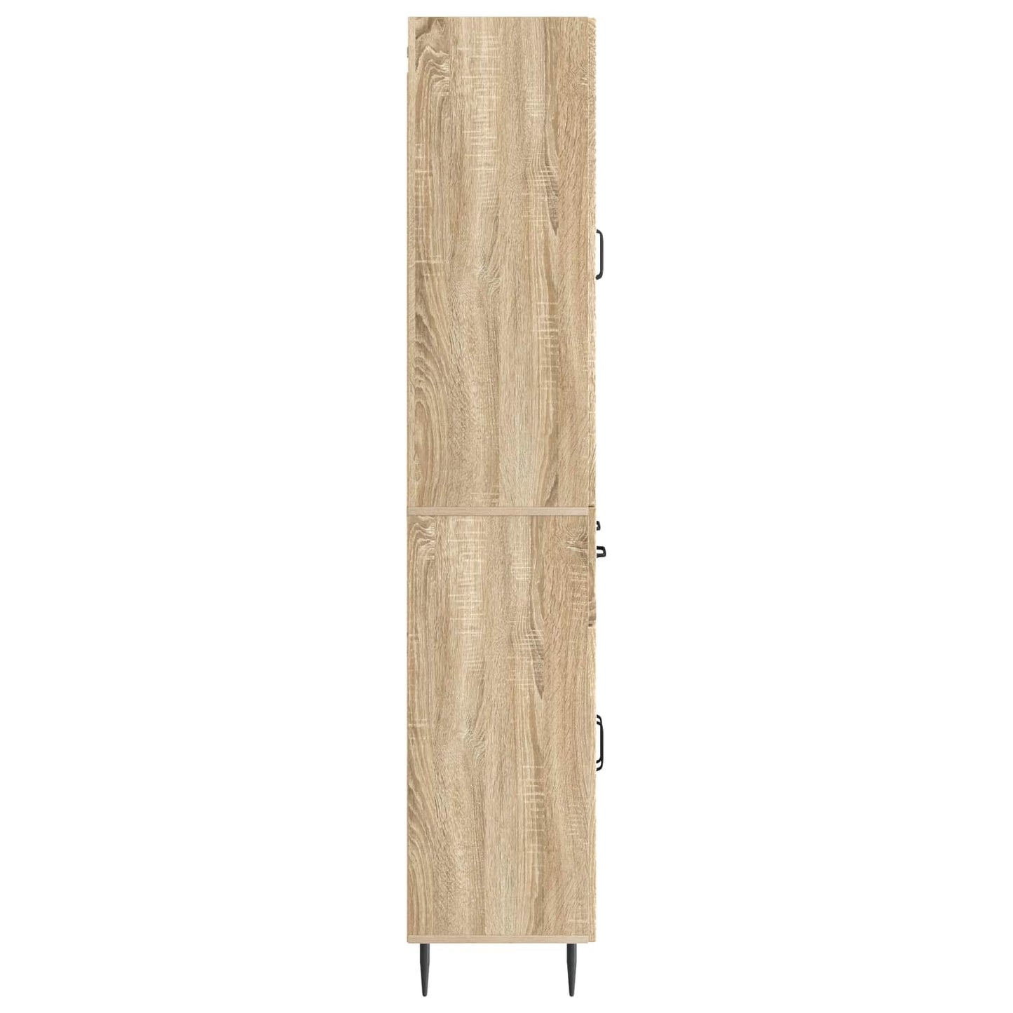 Kastenset 2 pcs Sonoma Eiken 66 x 34,5 x 89,5 cm Bewerkt hout