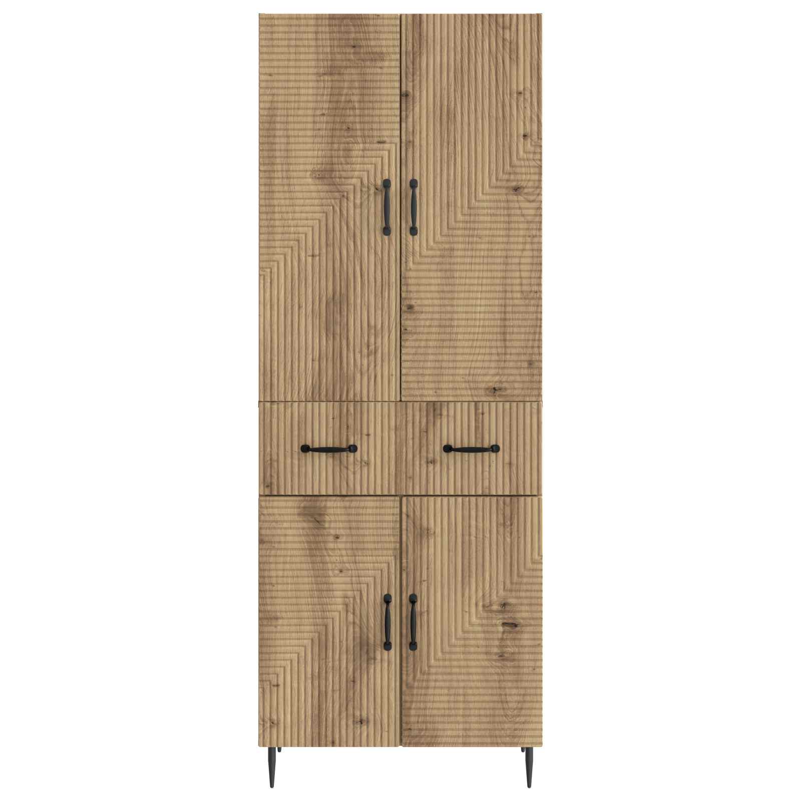 Kastenset 2 st Artisanaal eiken Bewerkt hout is nu te koop bij PeponiXL, paradijselijk wonen!